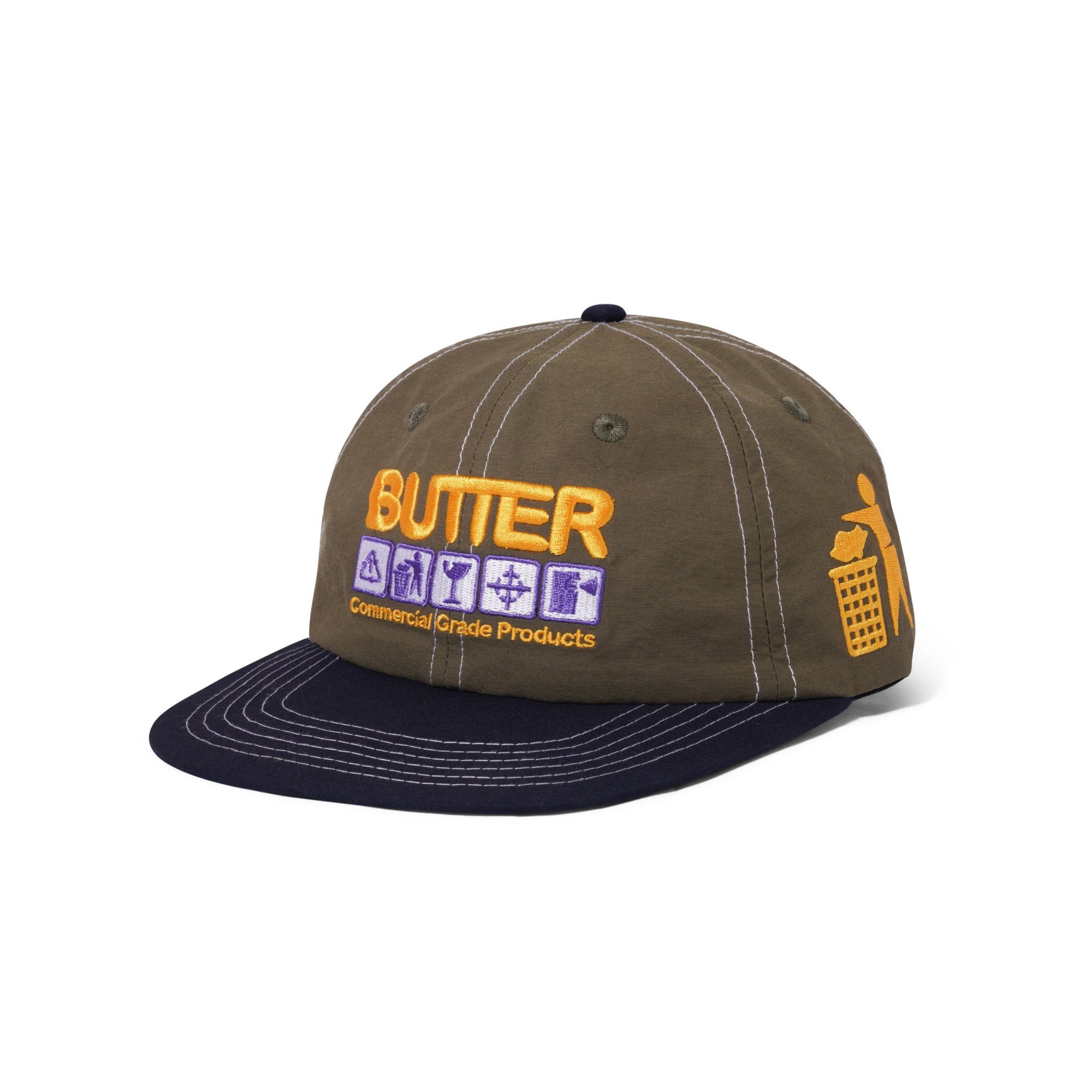 BUTTER GOODS<br>Symbols 6 Panel Cap<br>