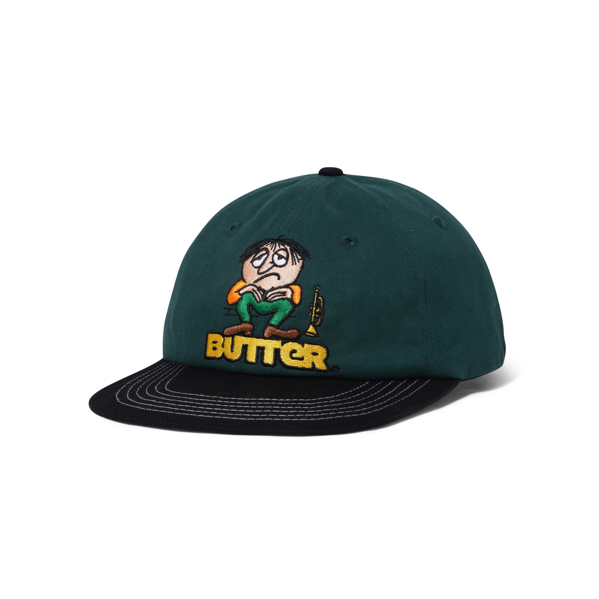 BUTTER GOODS<br>Blues 6 Panel Cap<br>