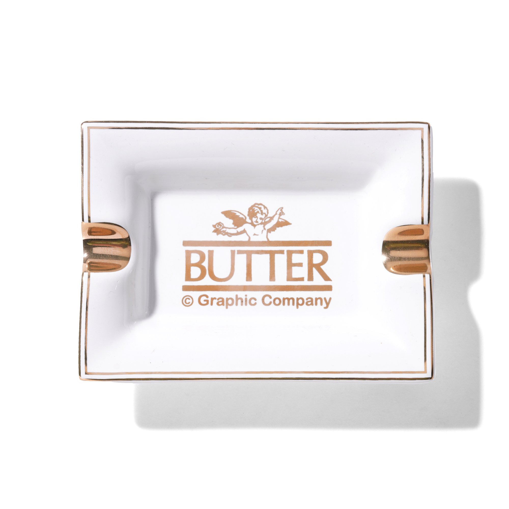 BUTTER GOODS<br>Cherub Ceramic Ash Tray<br>