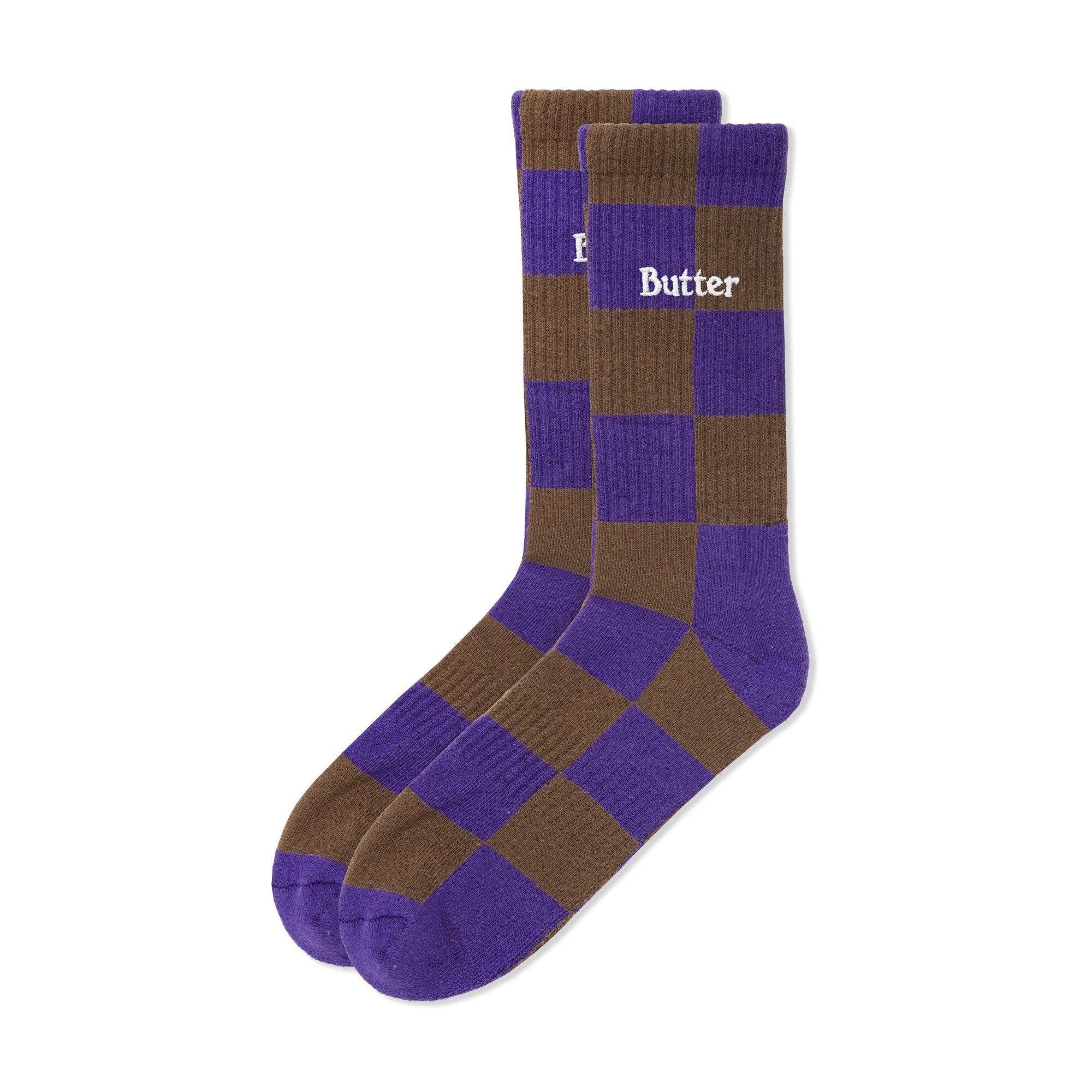 BUTTER GOODS<br>Checkered Socks<br>