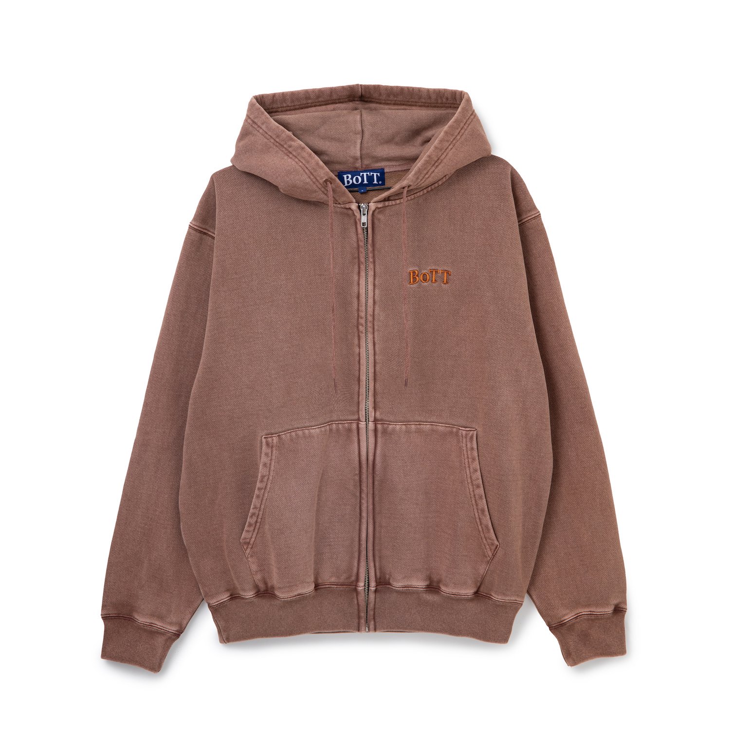 BoTT<br>Pigment Dyed Zip Hoodie<br>