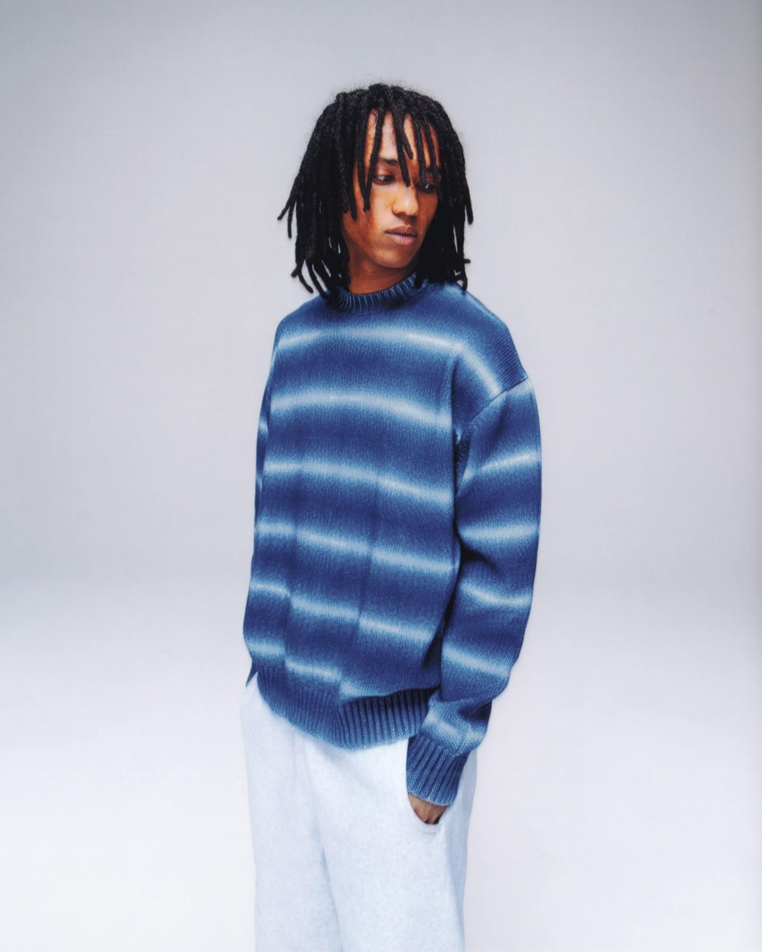 【BOTT】24SS Gradation Cotton Sweater BoTTGradation Cotton Sweater - Apple Butter Store