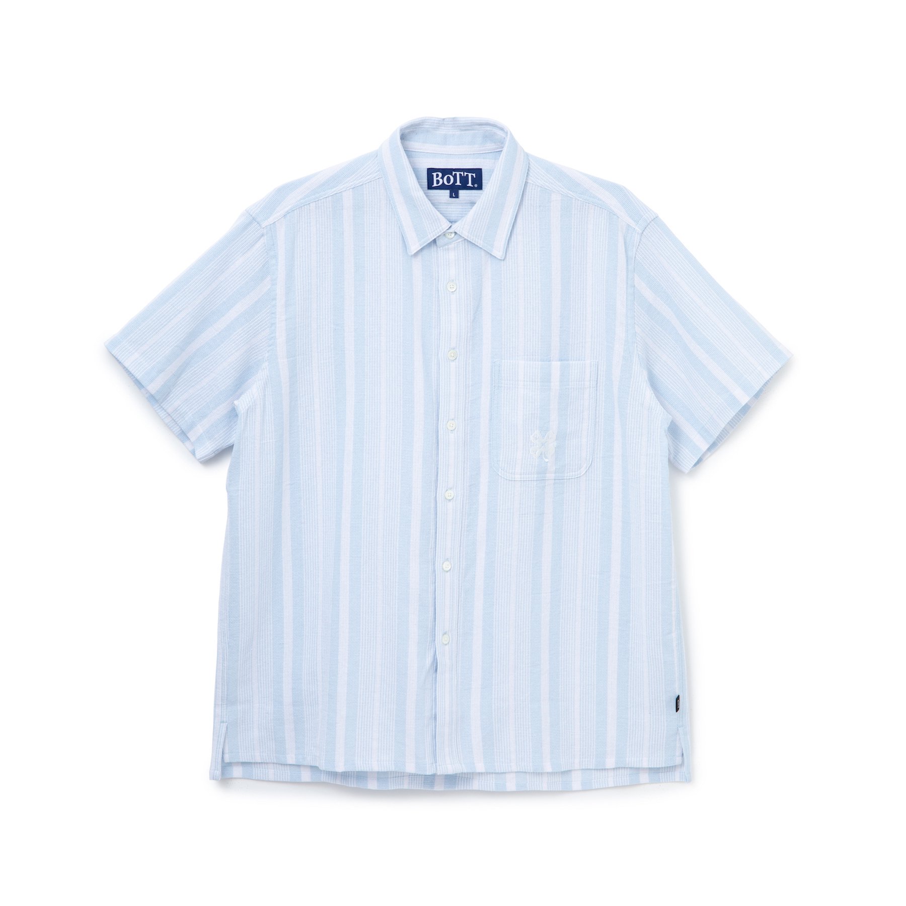 BoTT<br>Jacquard Stripe S/S Shirt<br>