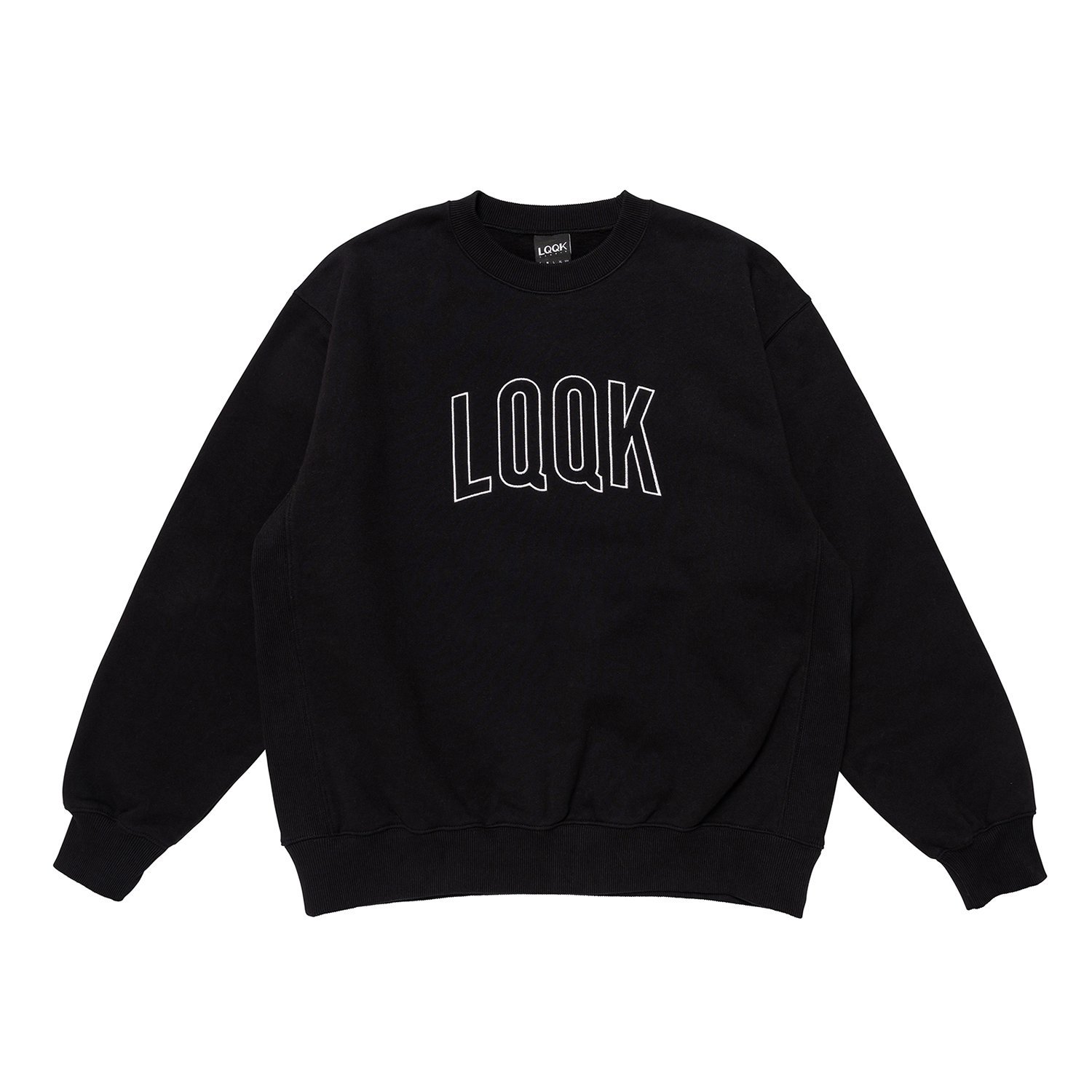 LQQK STUDIO<br>PINTUCK CREWNECK<br>