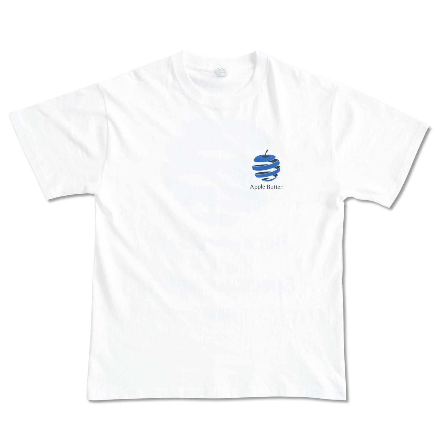 ■新品未使用 【 XL 】 Apple Butter Store Tee 青 APPLE BUTTER STOREABS Logo Tee - Apple Butter Store