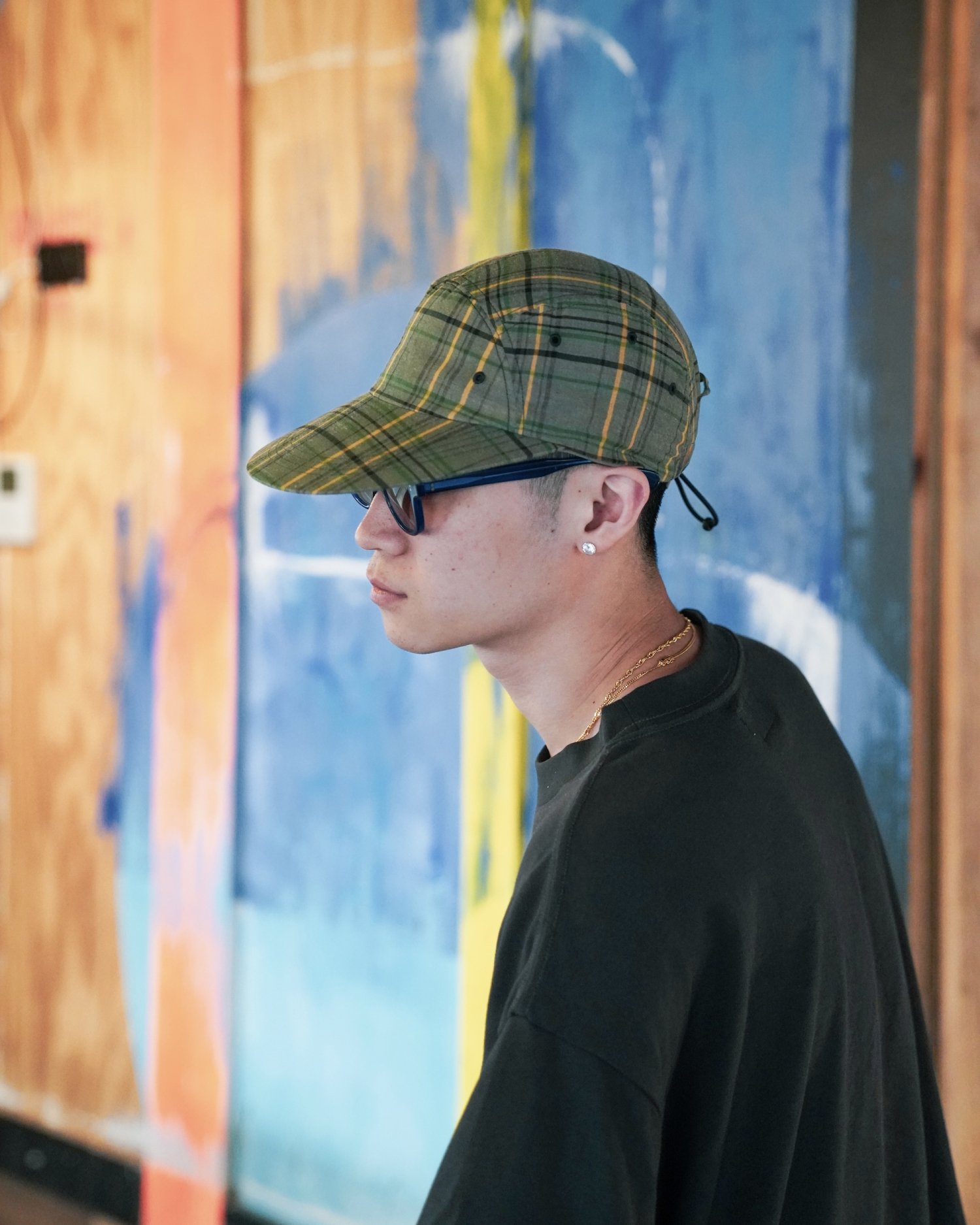 APPLE BUTTER STORE × NOROLLHONK MADRAS CAP - Apple Butter Store