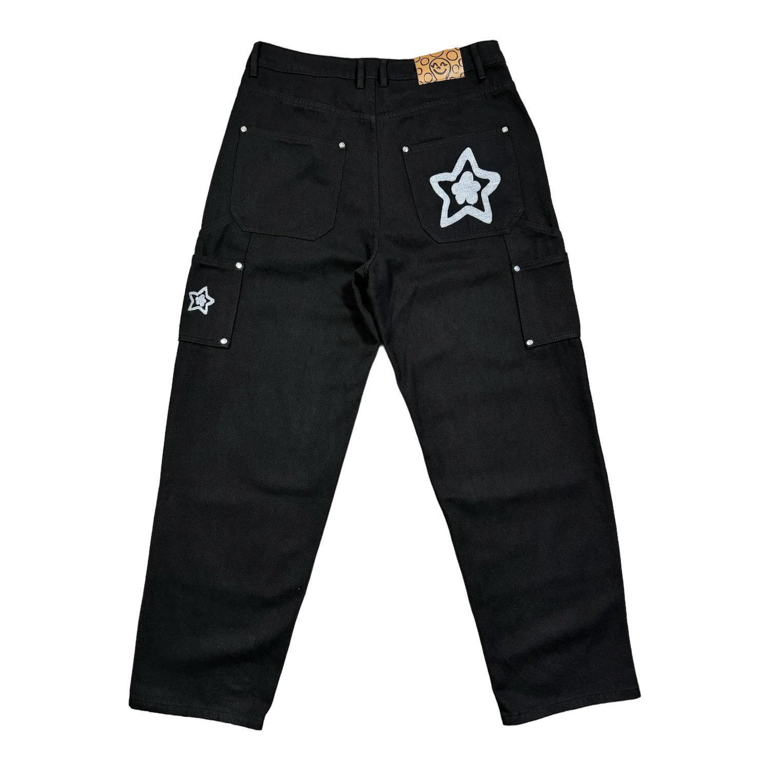 STAR TEAM<br>Double Knee Star Jeans<br>