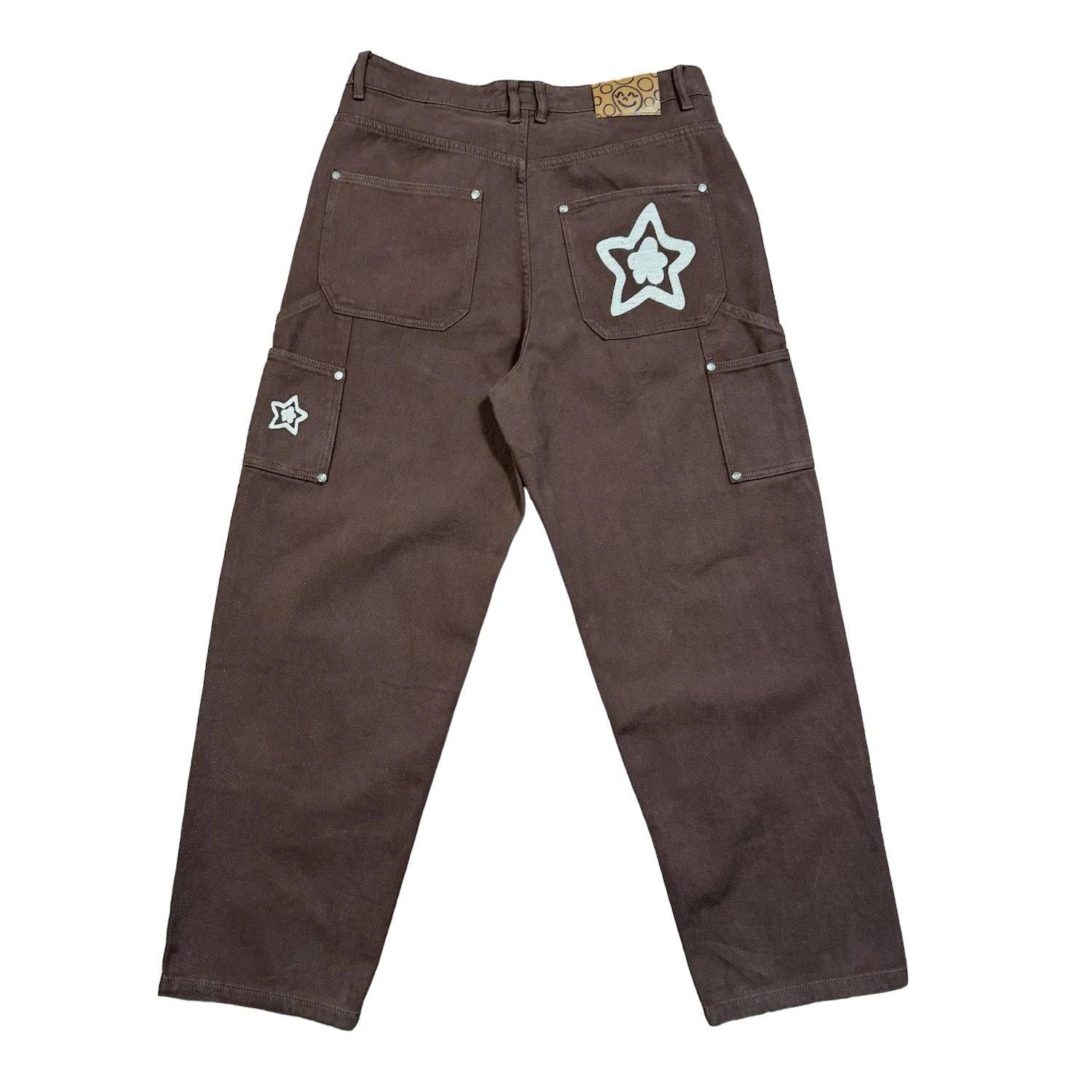 STAR TEAMDouble Knee Star Jeans - Apple Butter Store