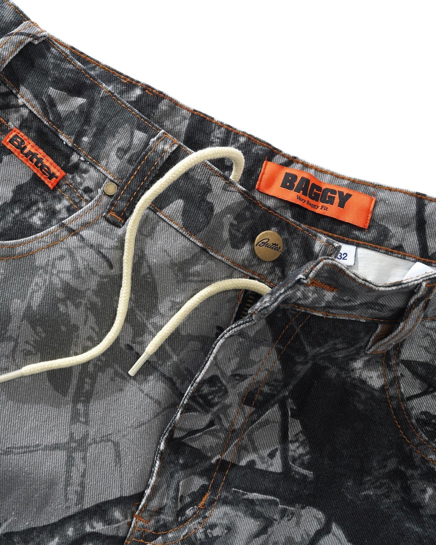 BUTTER GOODSFoliage Camo Denim Jeans - Apple Butter Store