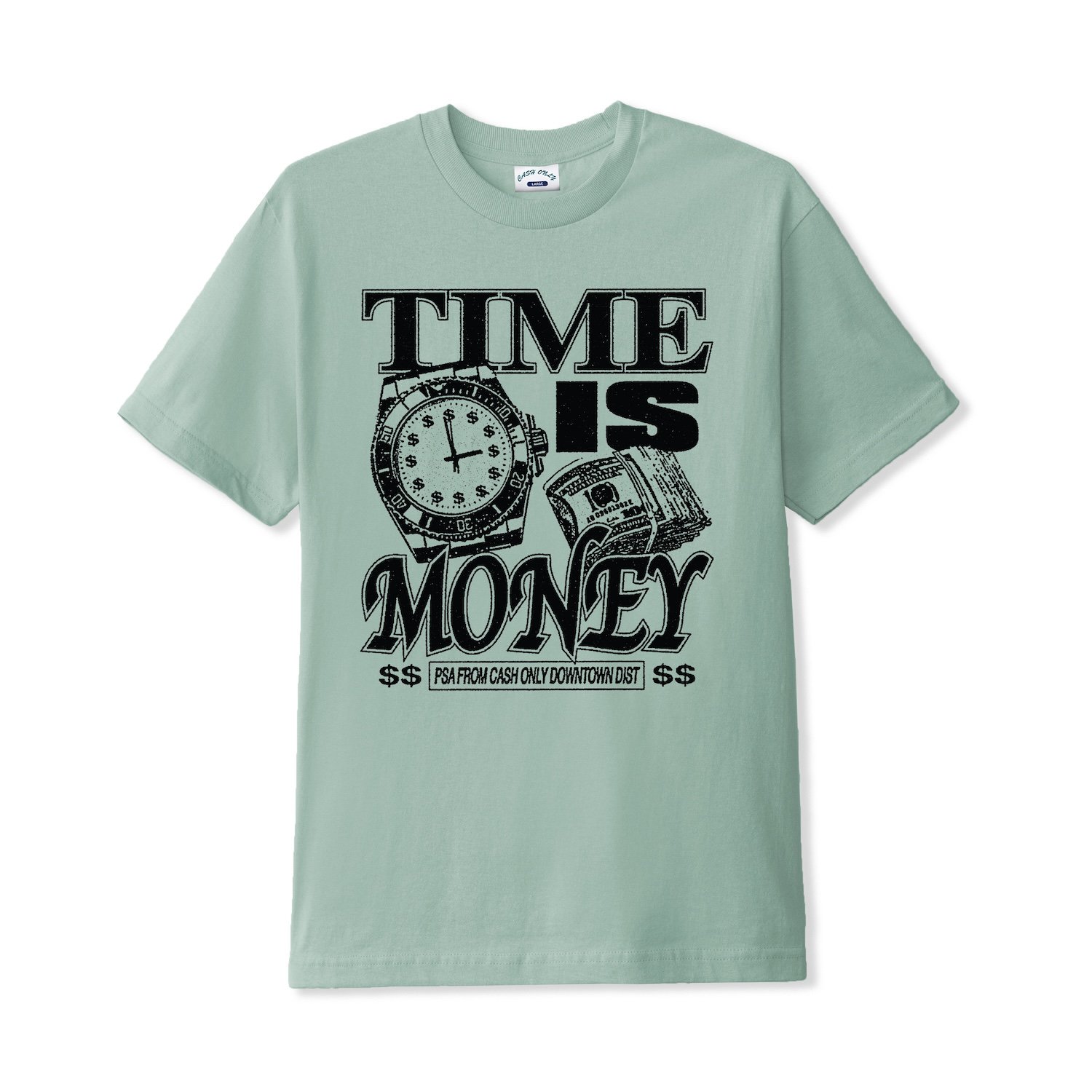 Cash Only<br>Time Tee<br>