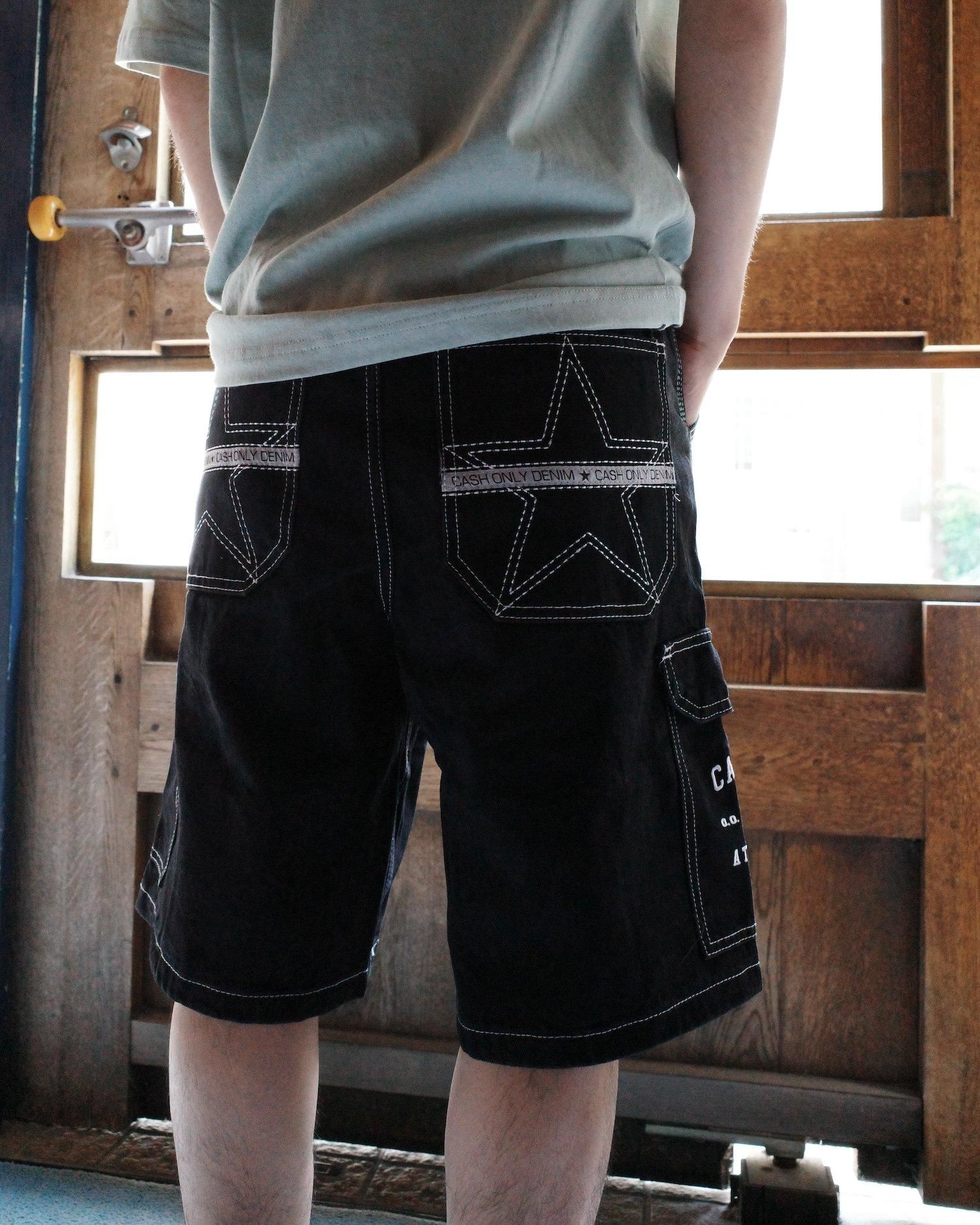 Cash OnlyAthletics Denim Shorts - Apple Butter Store