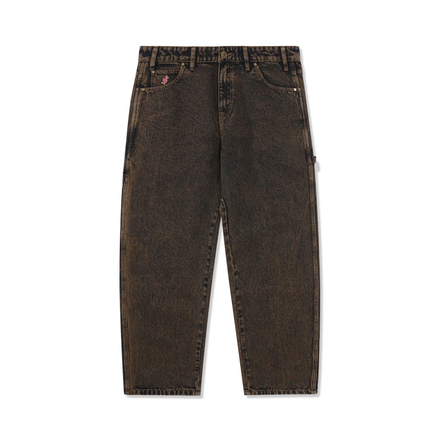 Cash OnlyBlockout Denim Jeans - Apple Butter Store