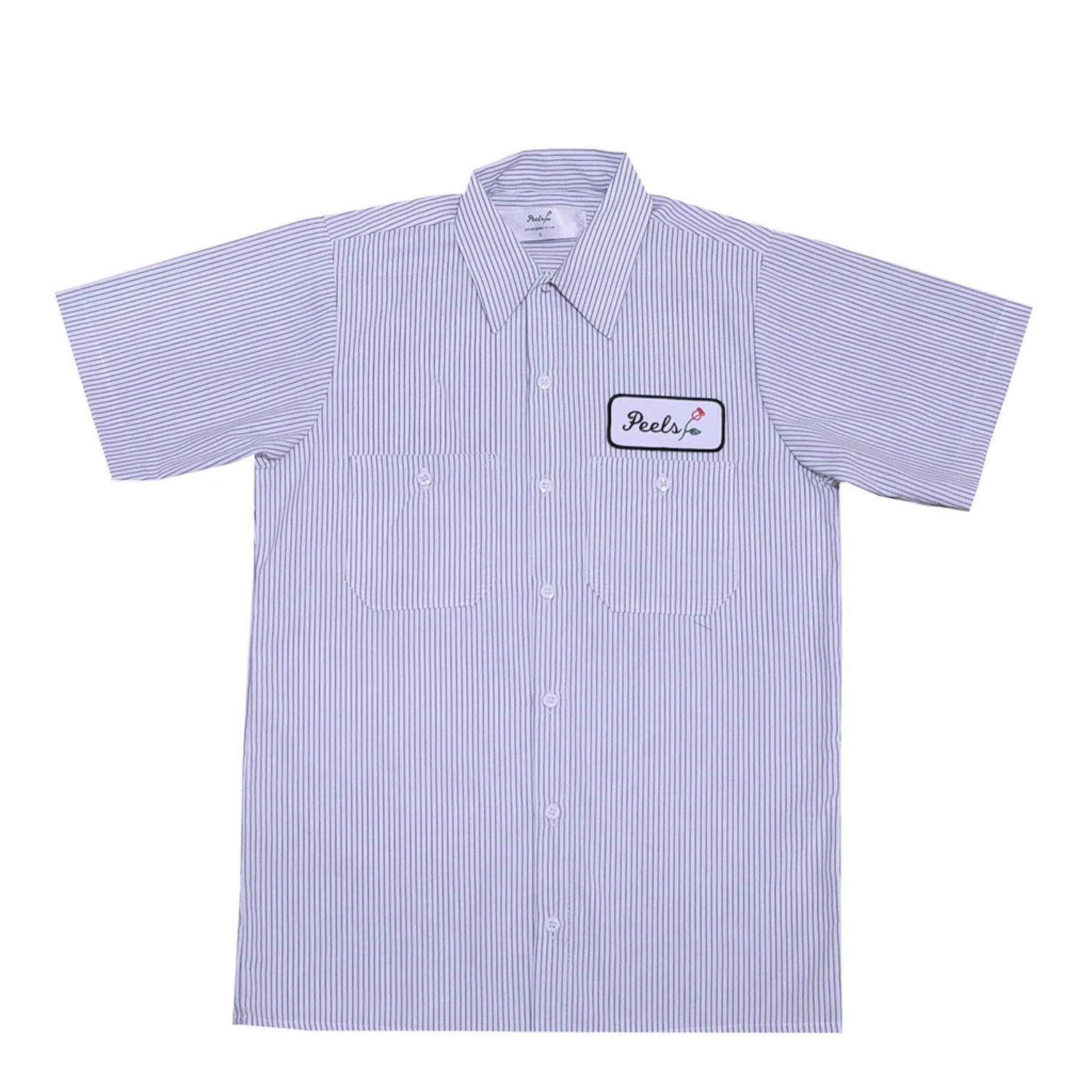Peels<br>Original Stripe Shirt with Rose Patch<br>
