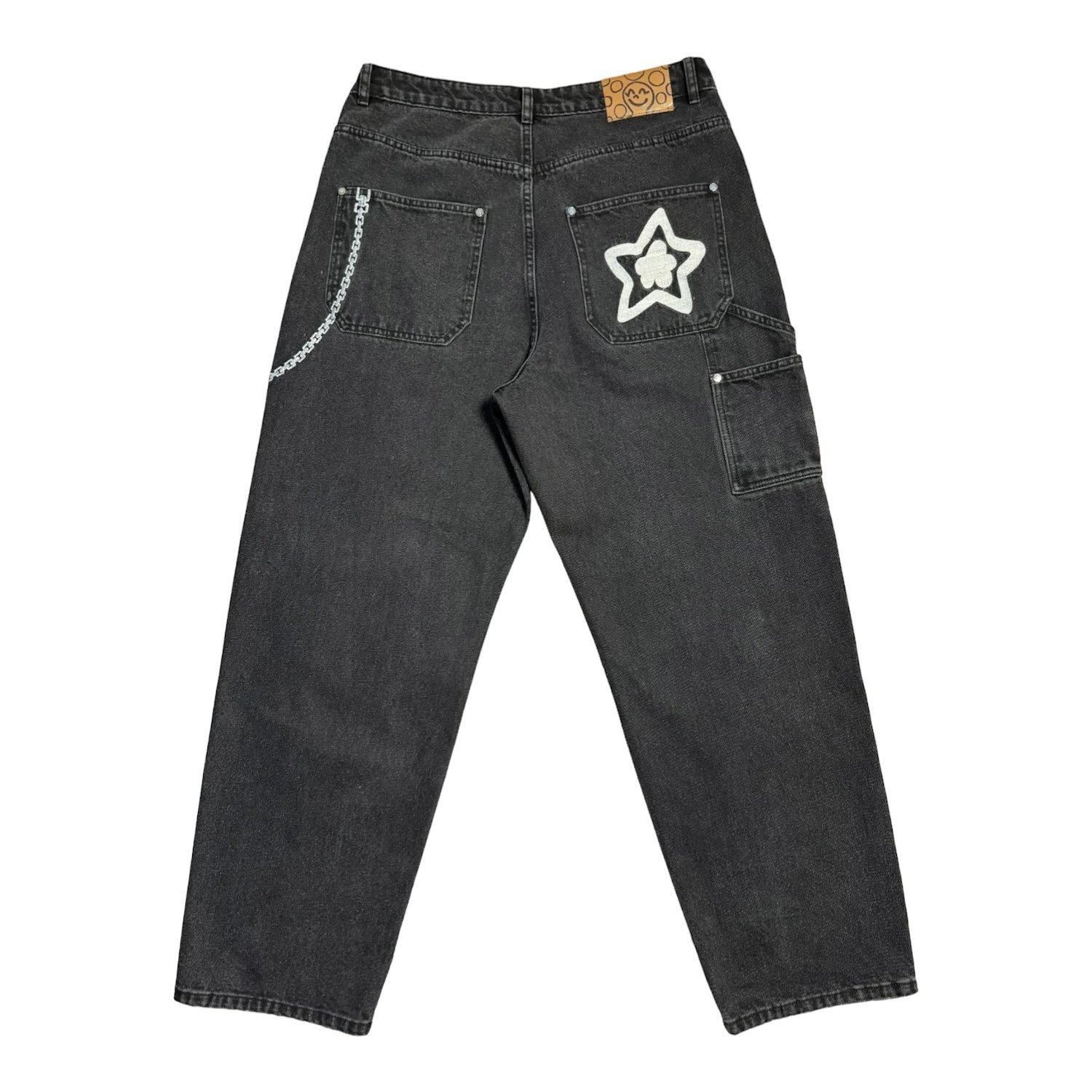 STAR TEAM<br>Chain Denim Jeans<br>