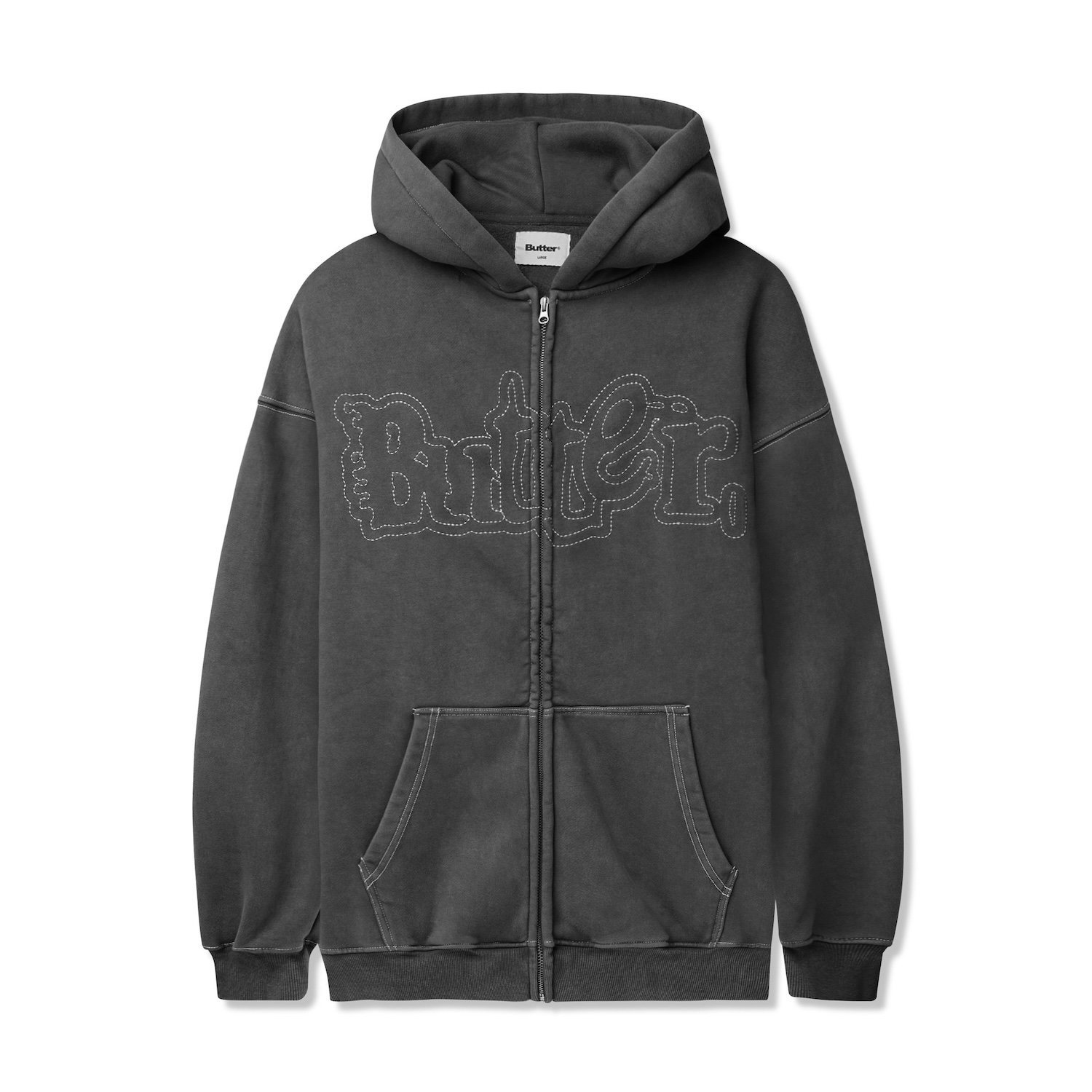 BUTTER GOODS<br>Breakdown Zip-Thru Hood<br>