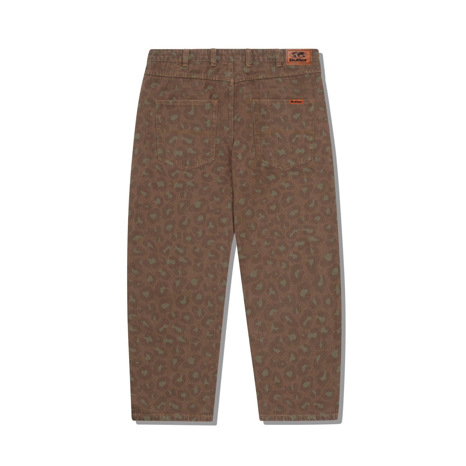 BUTTER GOODS<br>Leopard Denim Jeans<br>