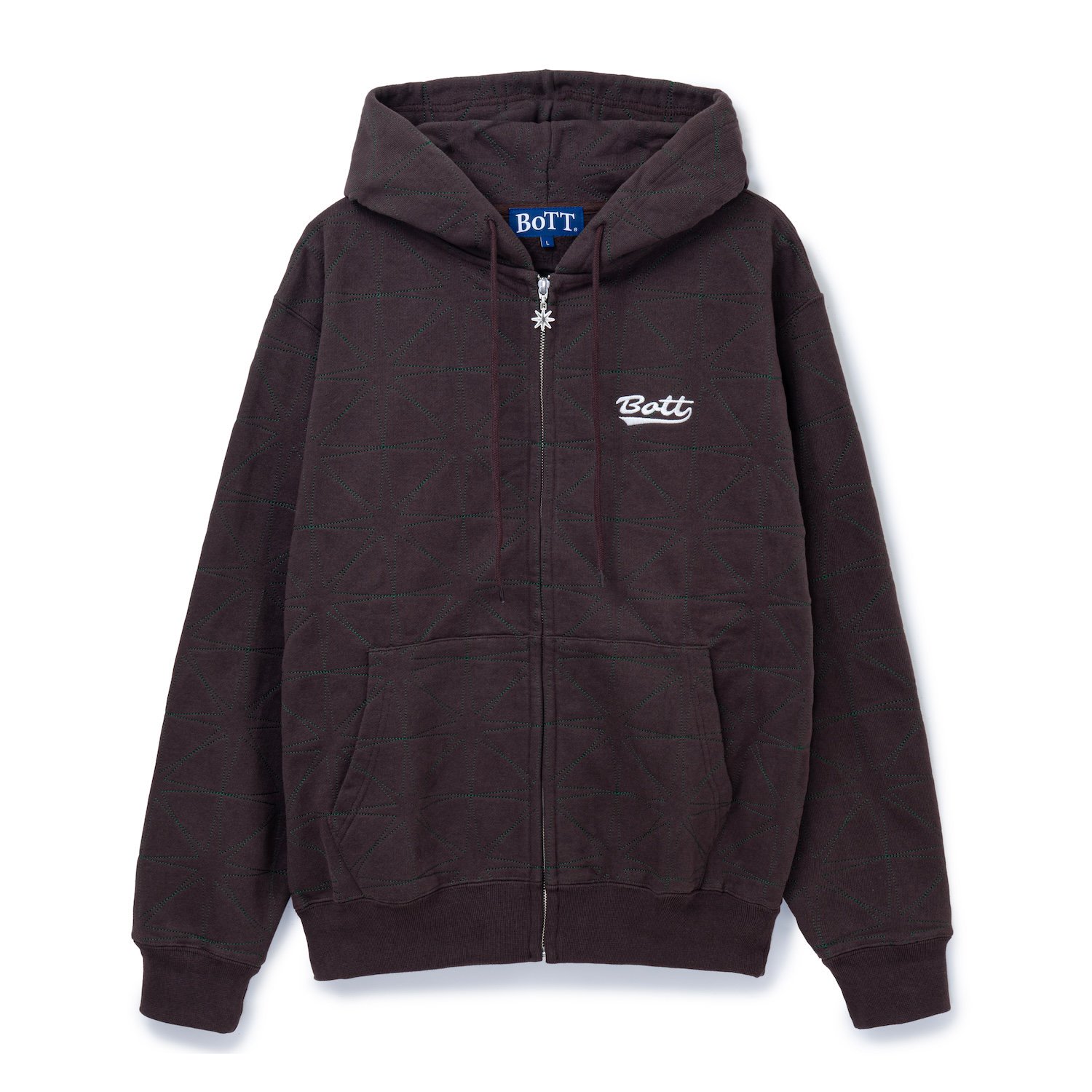 BoTT<br>Sparkle Stitch Zip Hoodie<br>