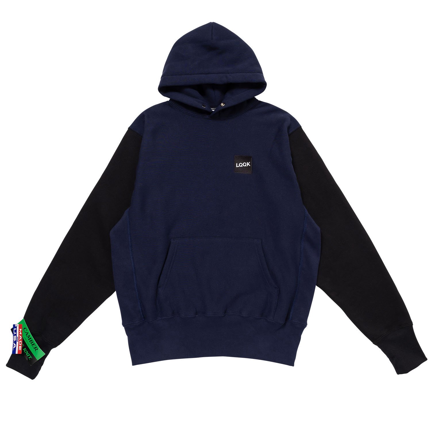 LQQK STUDIO<br>SIGNATURE SNAP FLEECE HOODIE<br>