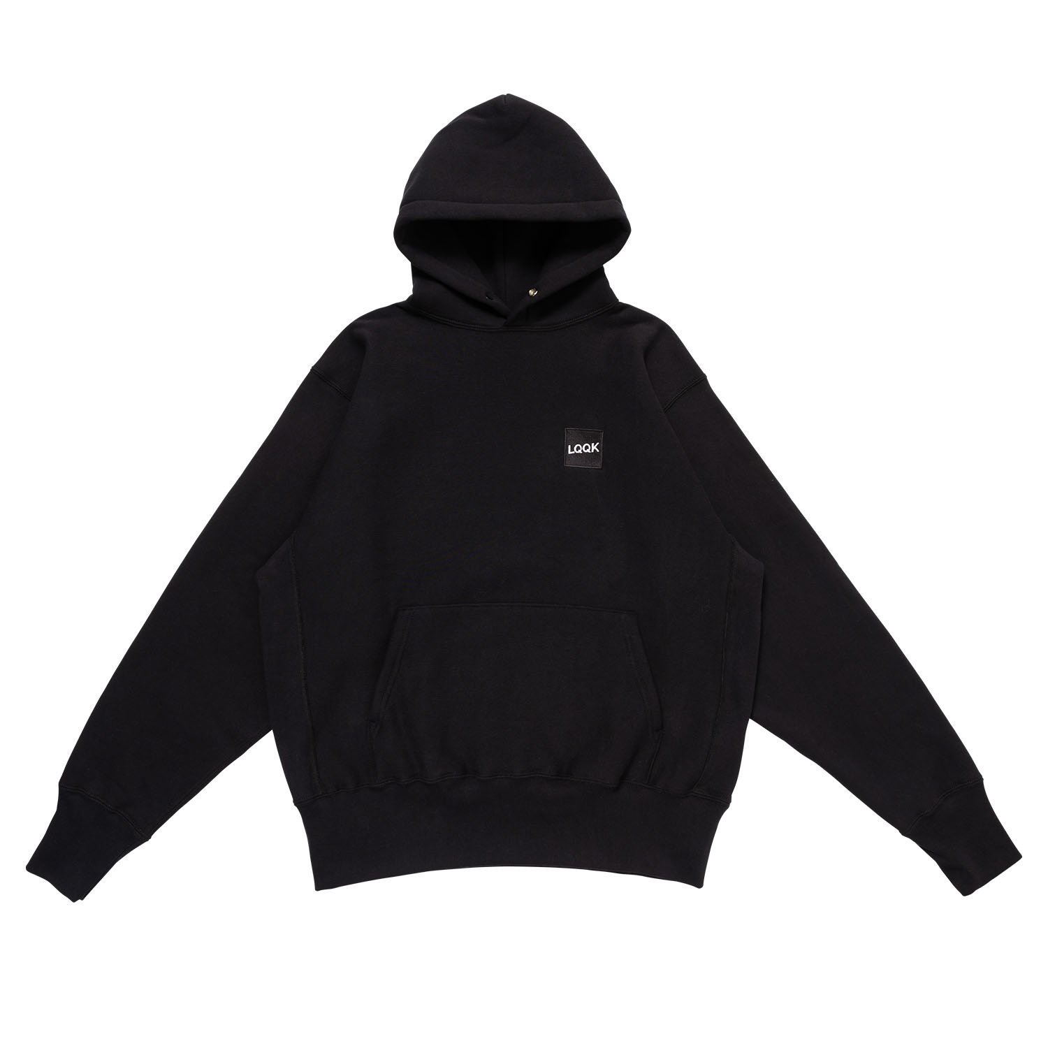 LQQK STUDIO<br>SIGNATURE SNAP FLEECE HOODIE<br>