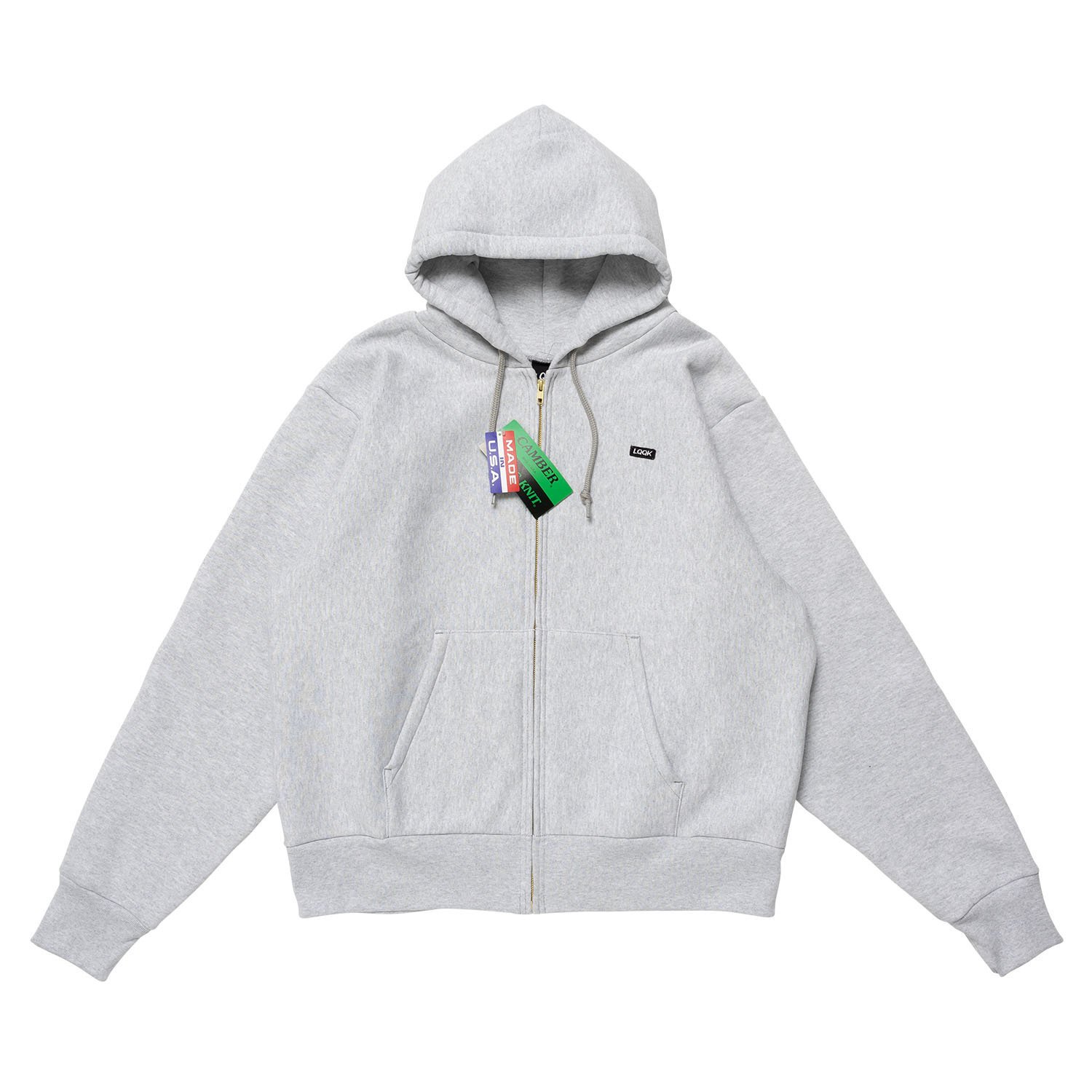 LQQK STUDIO<br>SIGNATURE FLEECE ZIP HOODIE<br>