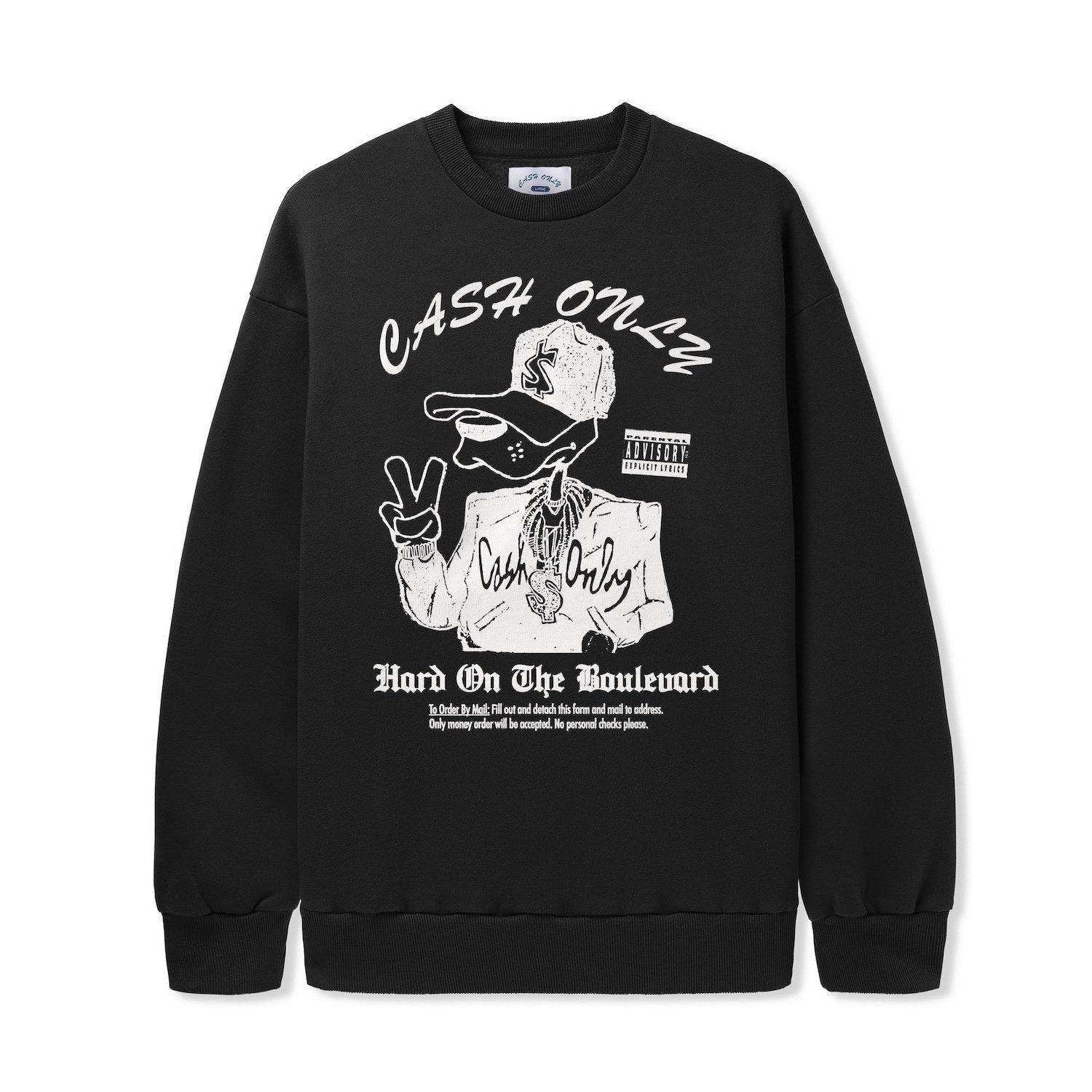 Cash Only<br>Boulevard Crewneck<br>