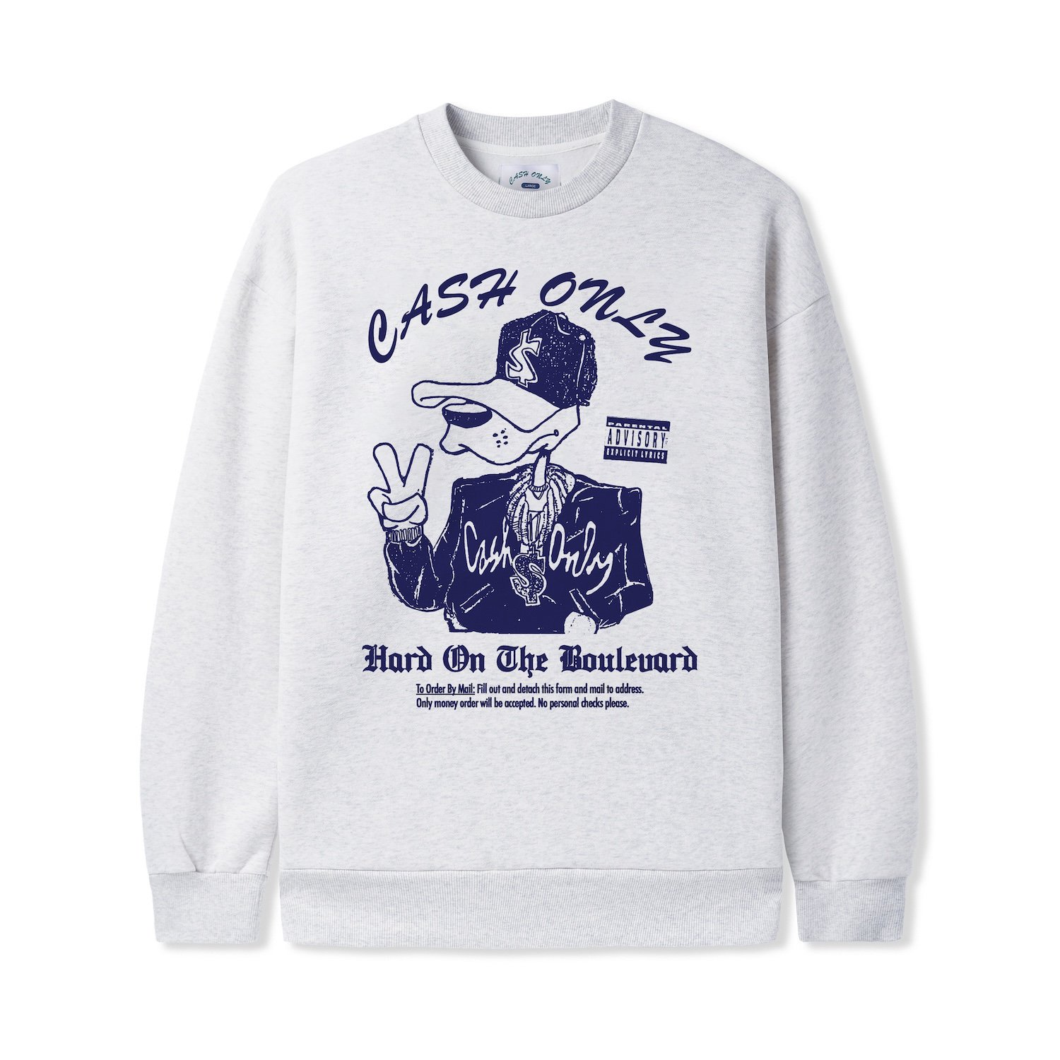 Cash Only<br>Boulevard Crewneck<br>