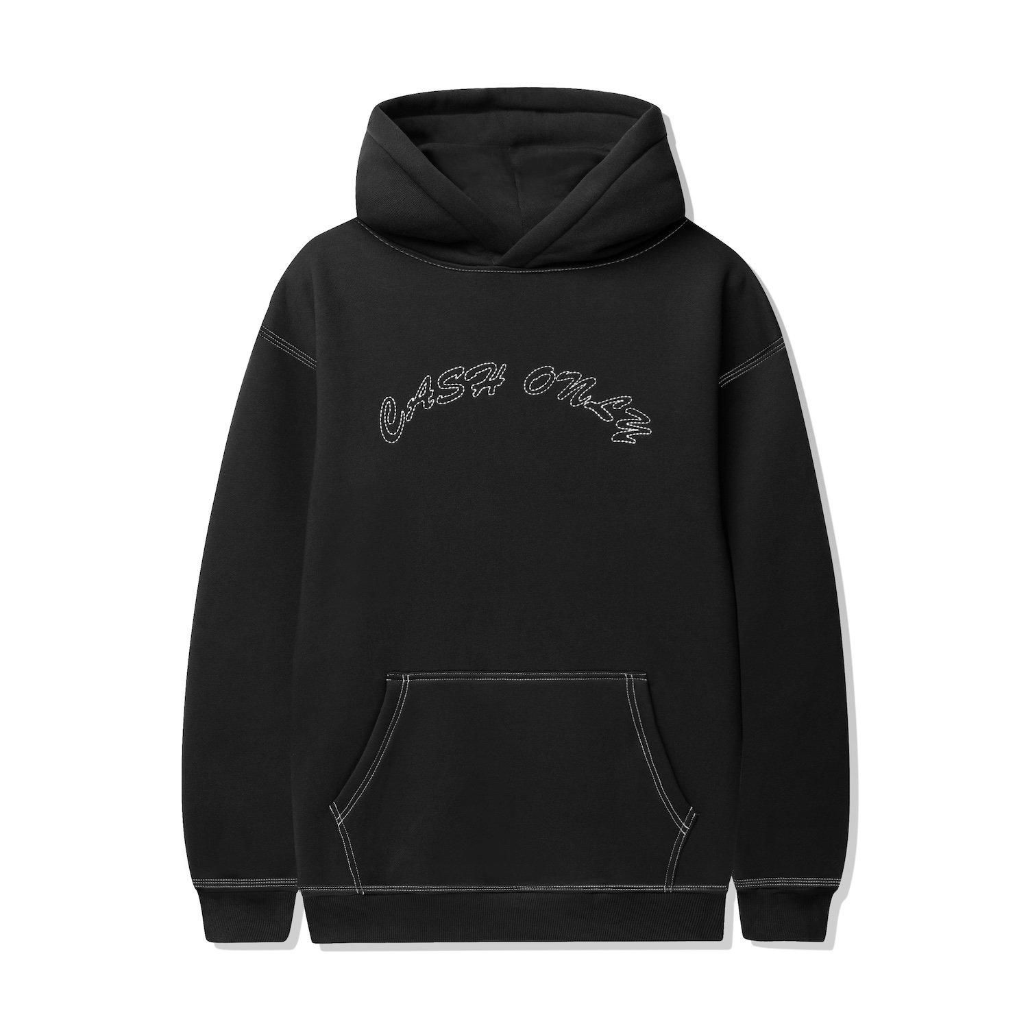 Cash Only<br>Stitch Logo Pullover Hood<br>