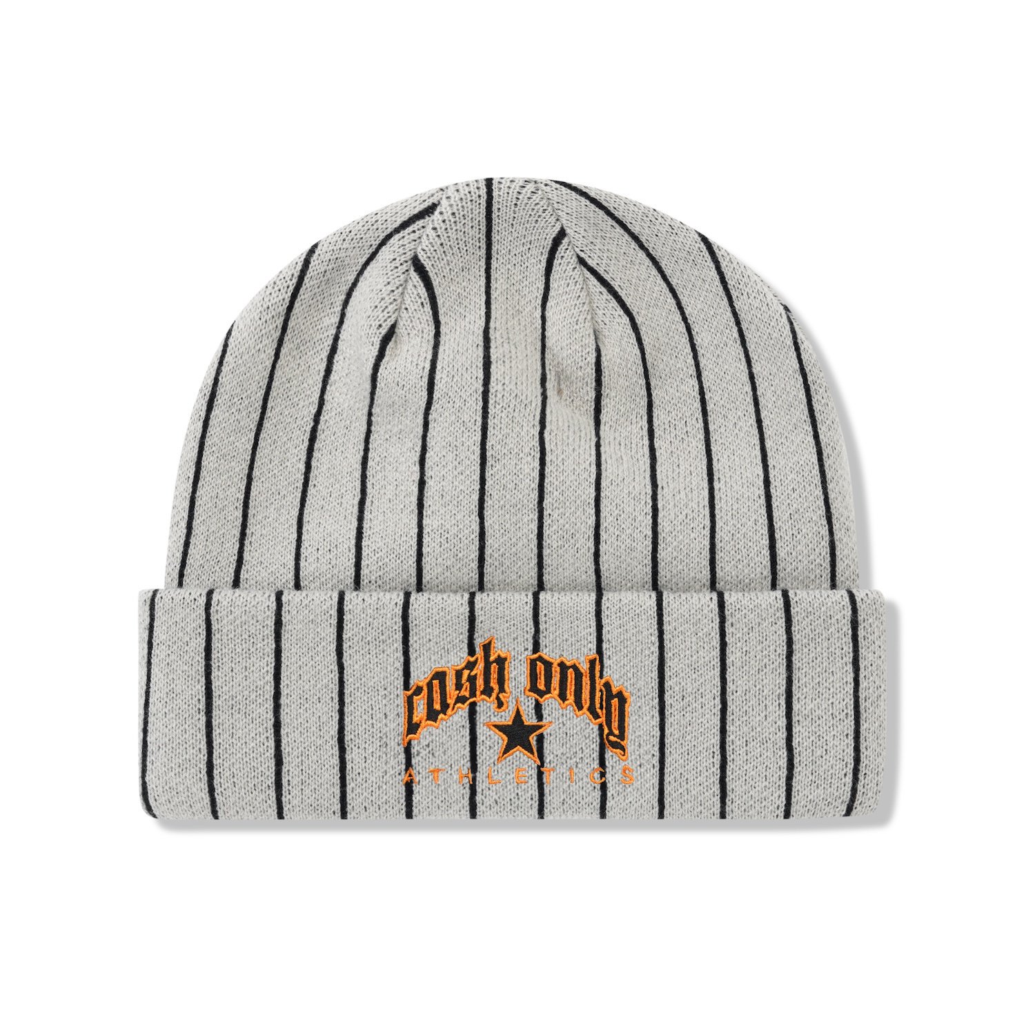 Cash Only<br>Pinstripe Beanie<br>