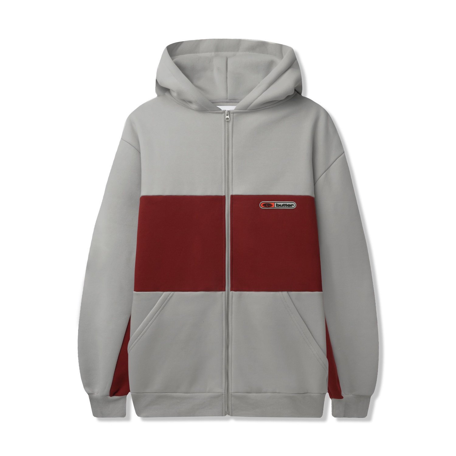 BUTTER GOODS<br>Panel Zip-Thru Hood<br>