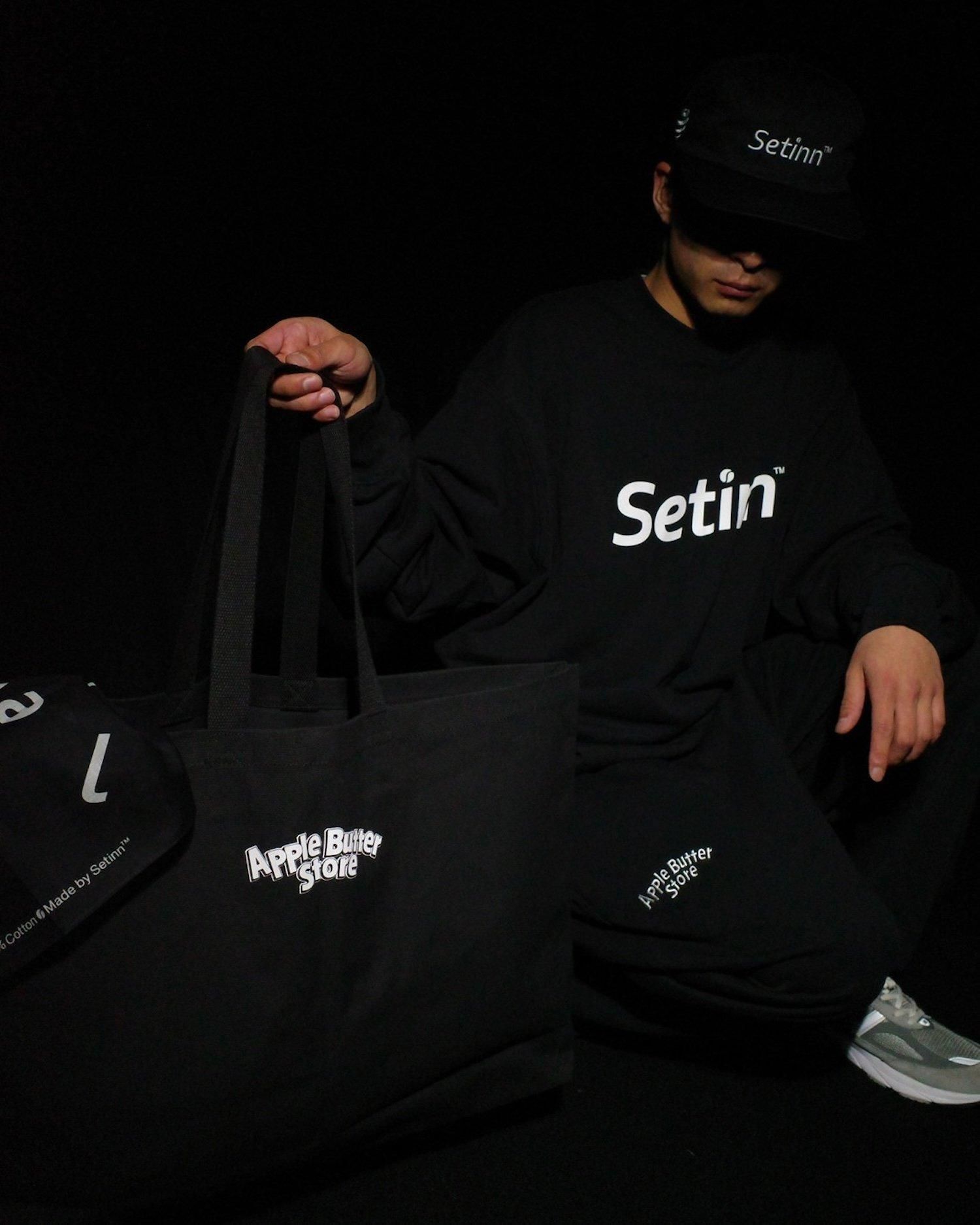 APPLE BUTTER STORE × SetinnTote Bag, - Apple Butter Store