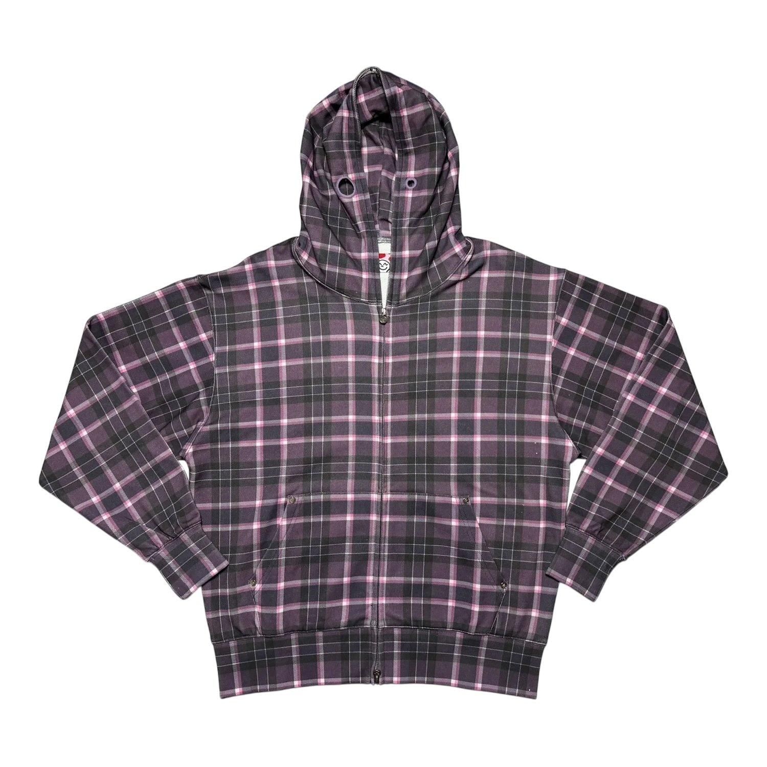 STAR TEAM<br>Plaid Full Zip Hoodie<br>