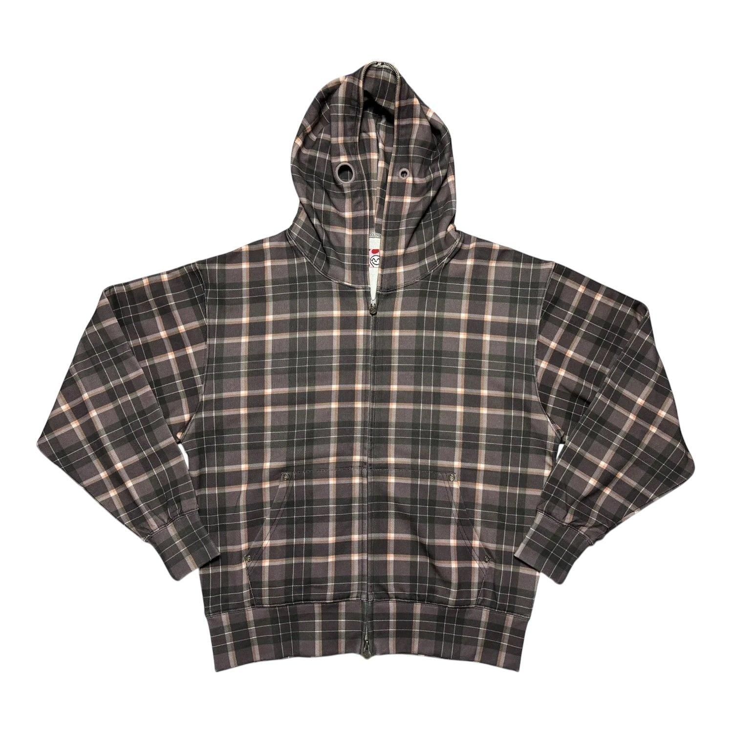 STAR TEAM<br>Plaid Full Zip Hoodie<br>