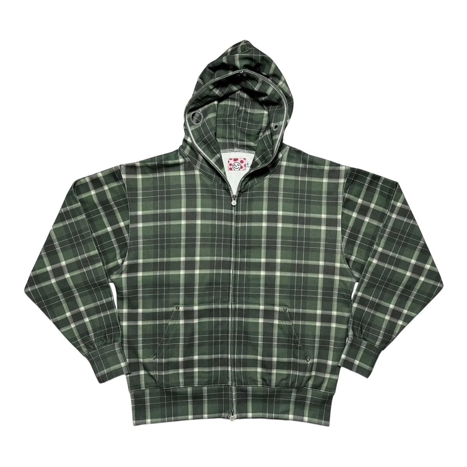 STAR TEAM<br>Plaid Full Zip Hoodie<br>