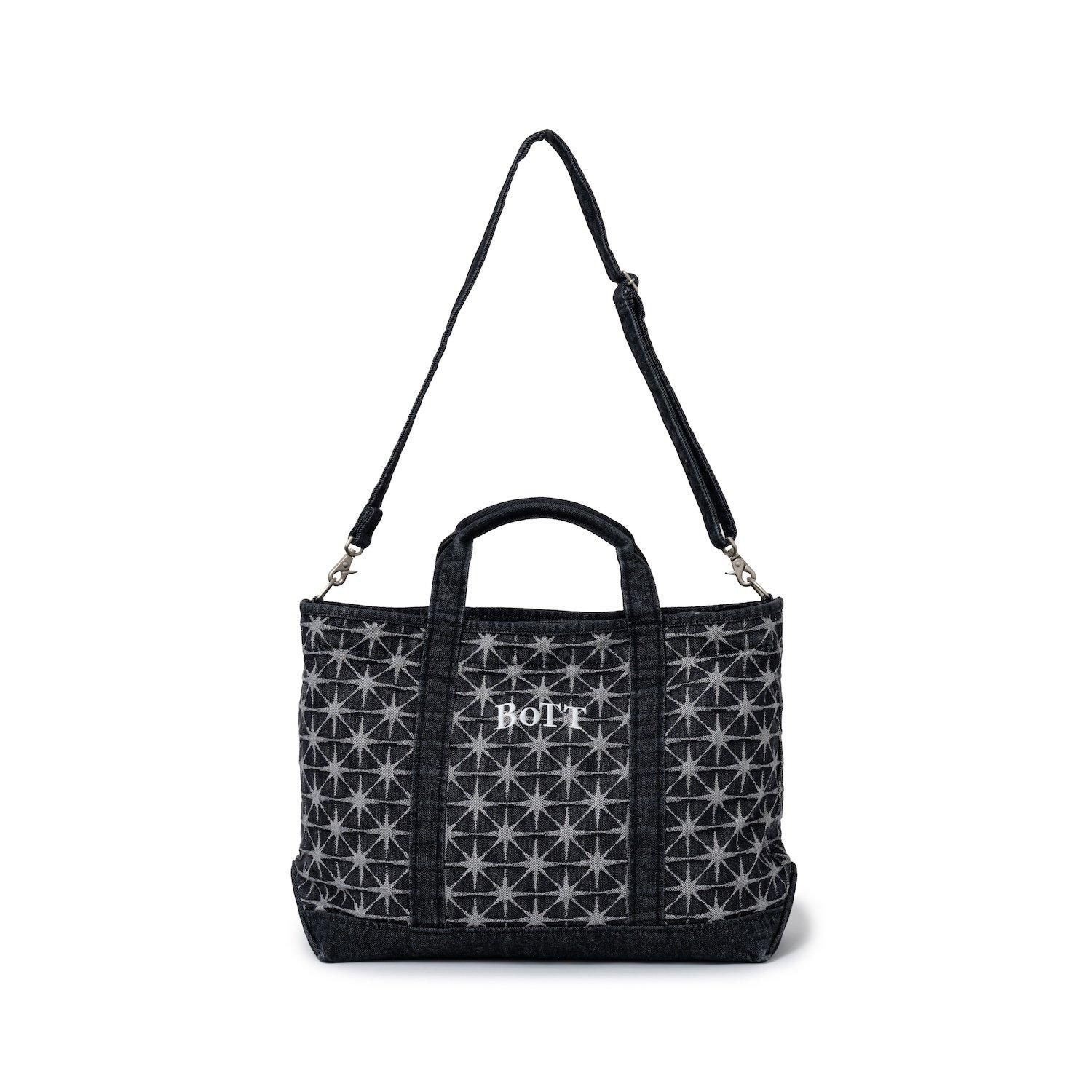 BoTT<br>Sparkle Monogram Denim Totebag <br>