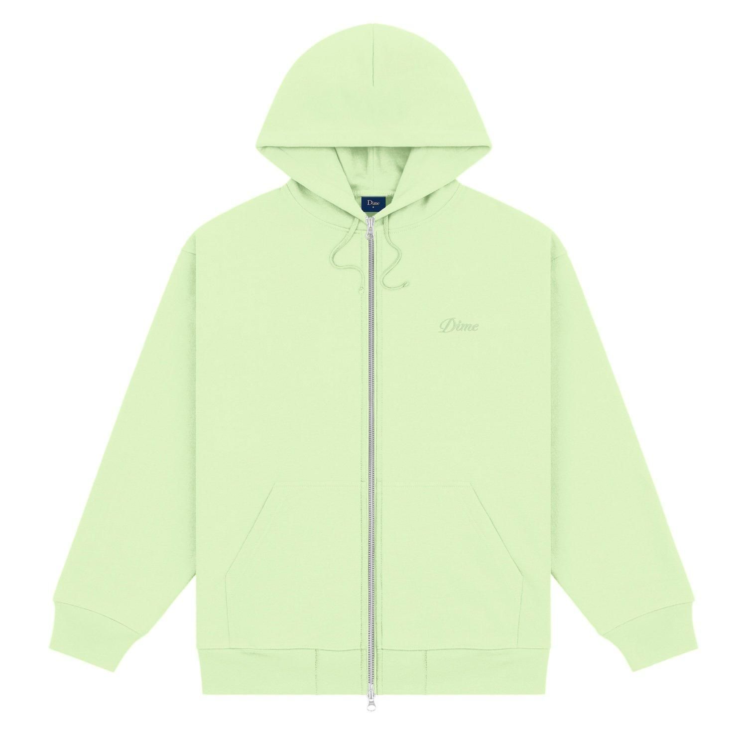 DIME<br>Cursive Zip-Hoodie<br>