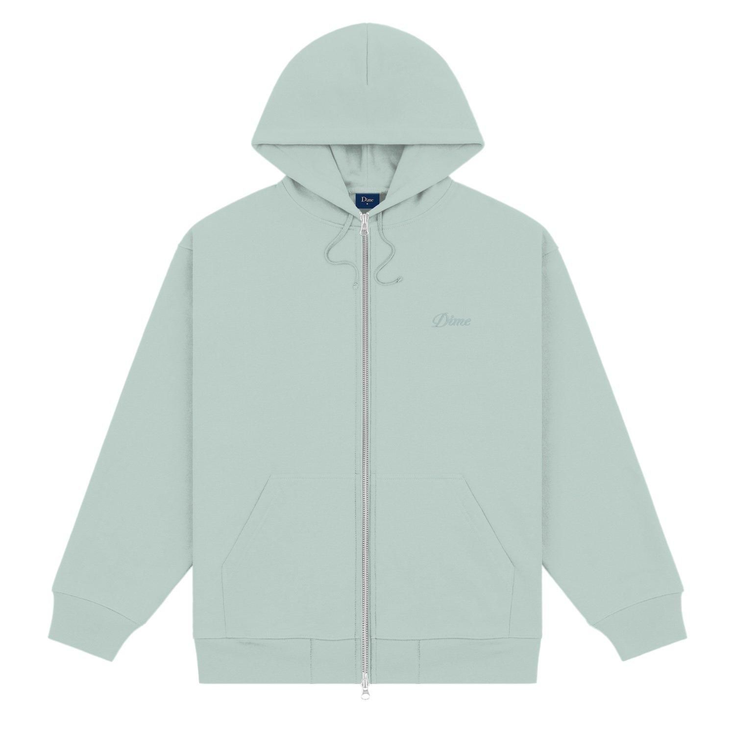 DIME<br>Cursive Zip-Hoodie<br>