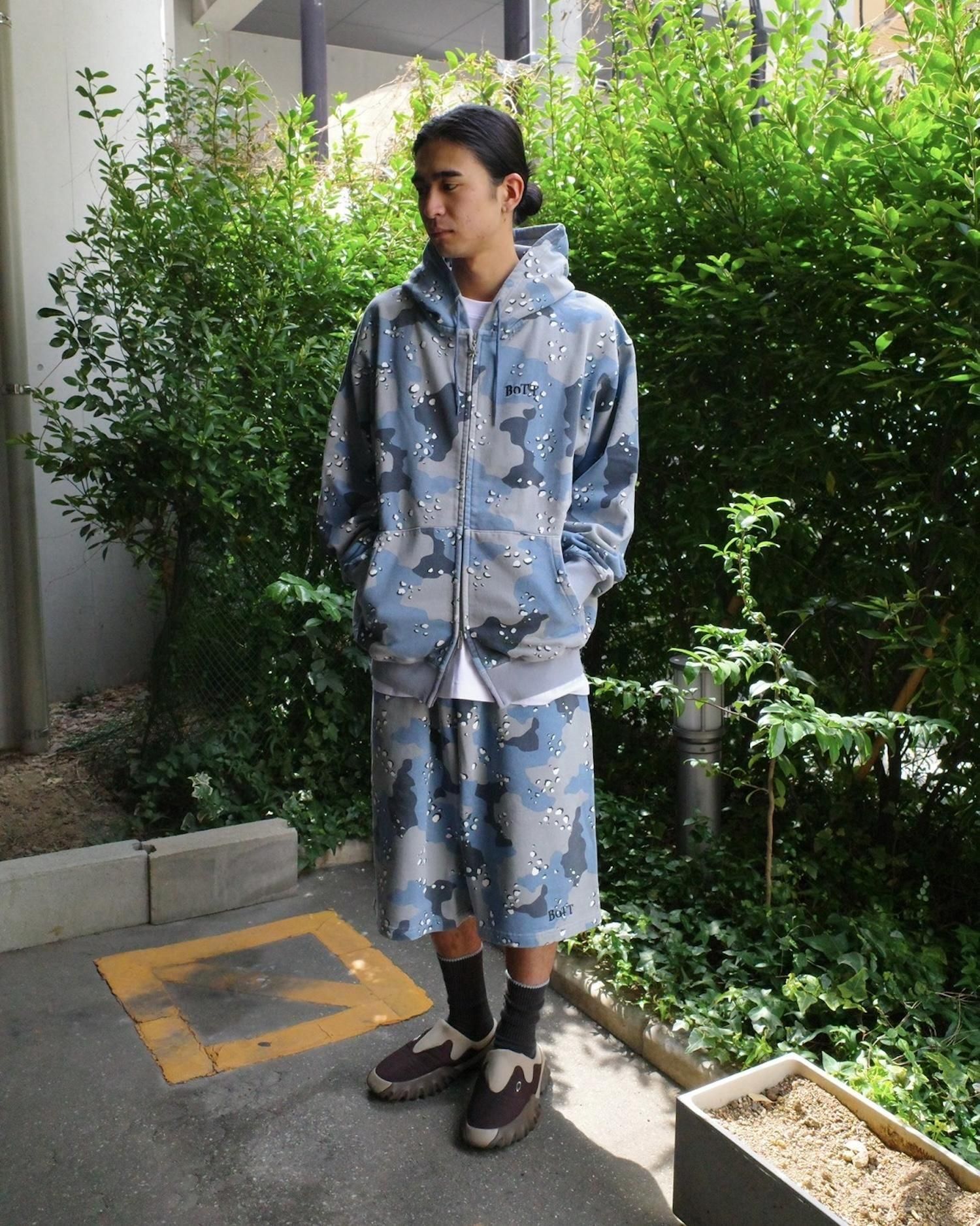BoTT Desert Camo Zip Hoodie ジップ パーカー BoTT / DESERT CAMO ZIP HOODIE / SAND | Sophomore