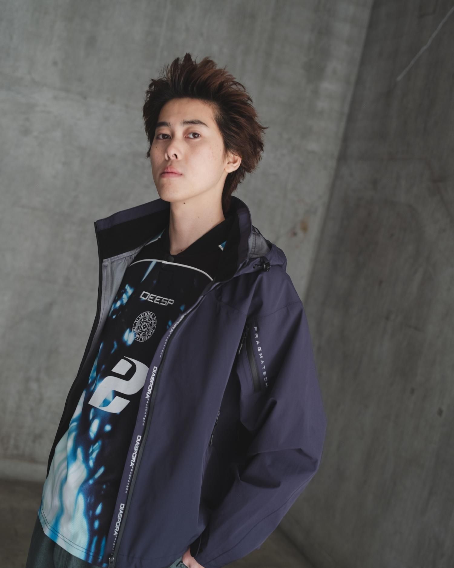 Diaspora 23SS バケハ Diaspora skateboardsPRAGMATECH Pavement Jacket - Apple