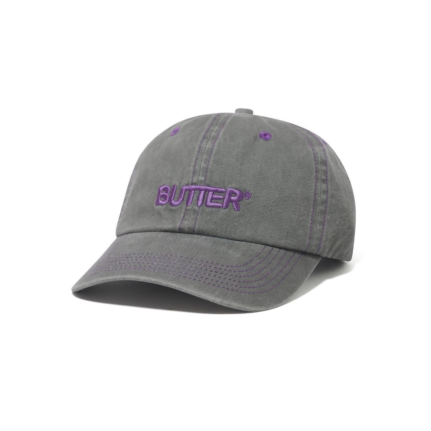 BUTTER GOODS<br>Rounded Logo 6 Panel Cap<br>