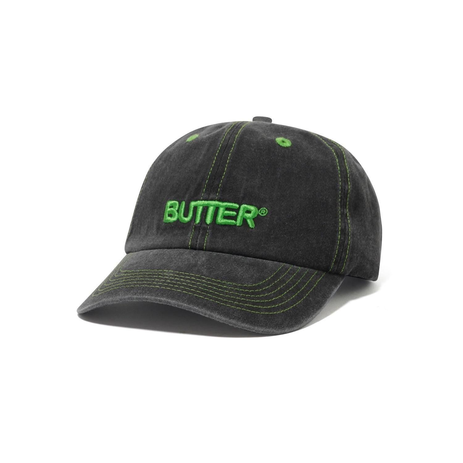 BUTTER GOODS<br>Rounded Logo 6 Panel Cap<br>