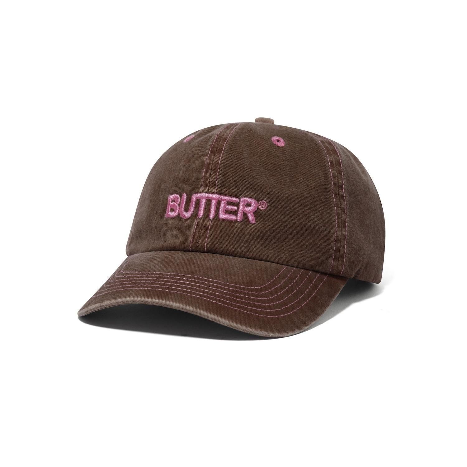 BUTTER GOODS<br>Rounded Logo 6 Panel Cap<br>