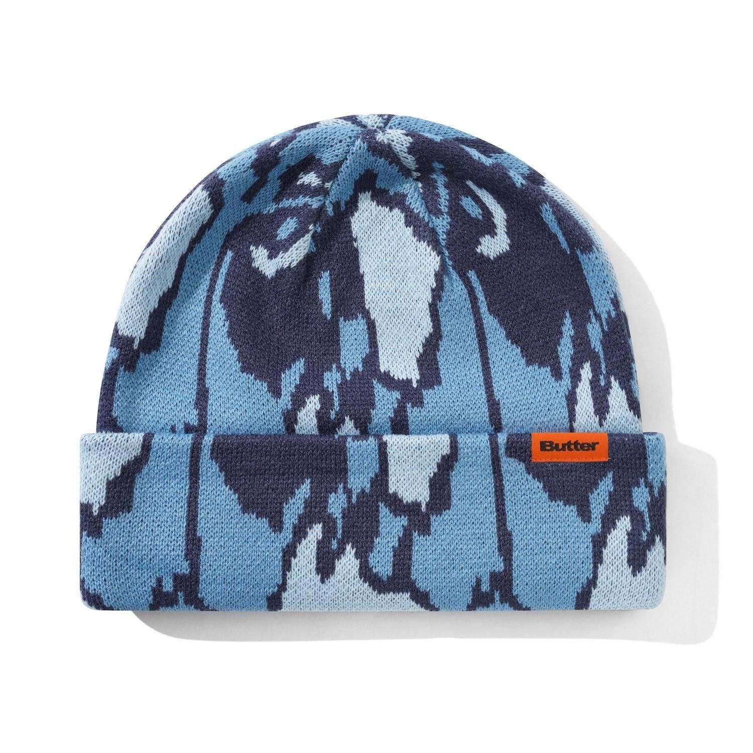 BUTTER GOODS<br>Wipeout Camo Beanie<br>