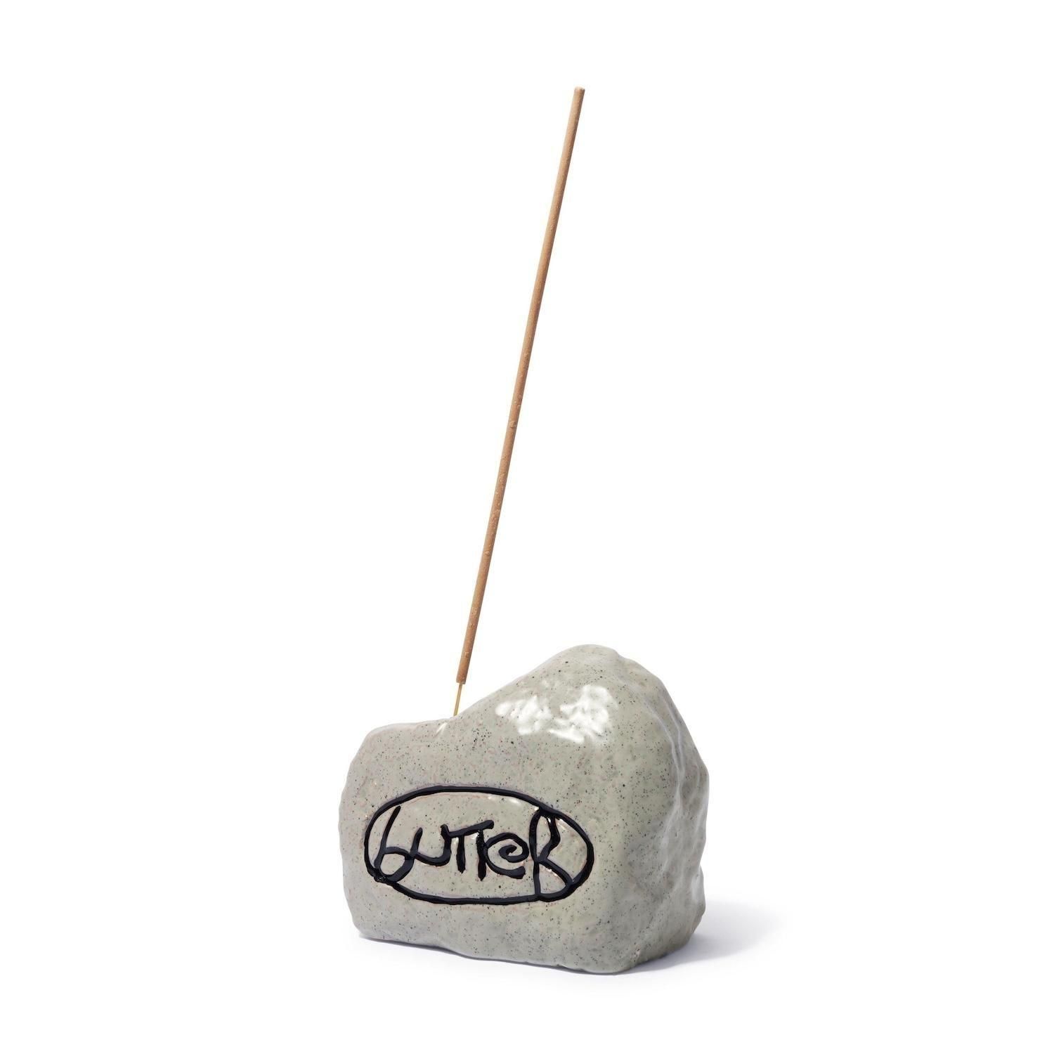 BUTTER GOODS<br>Ceramic Rock Incense Holder<br>