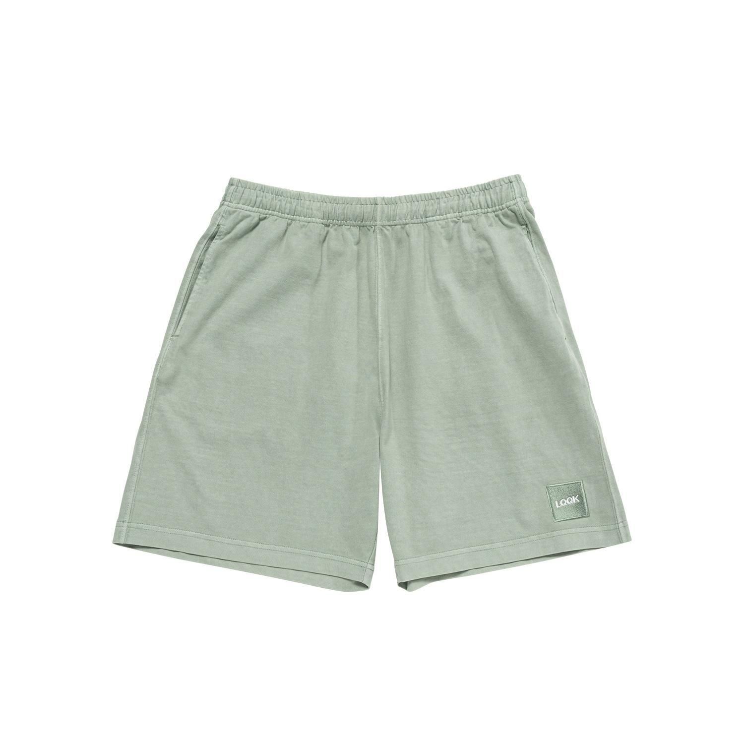 LQQK STUDIO<br>PIGMENT WASHED SHORTS<br>