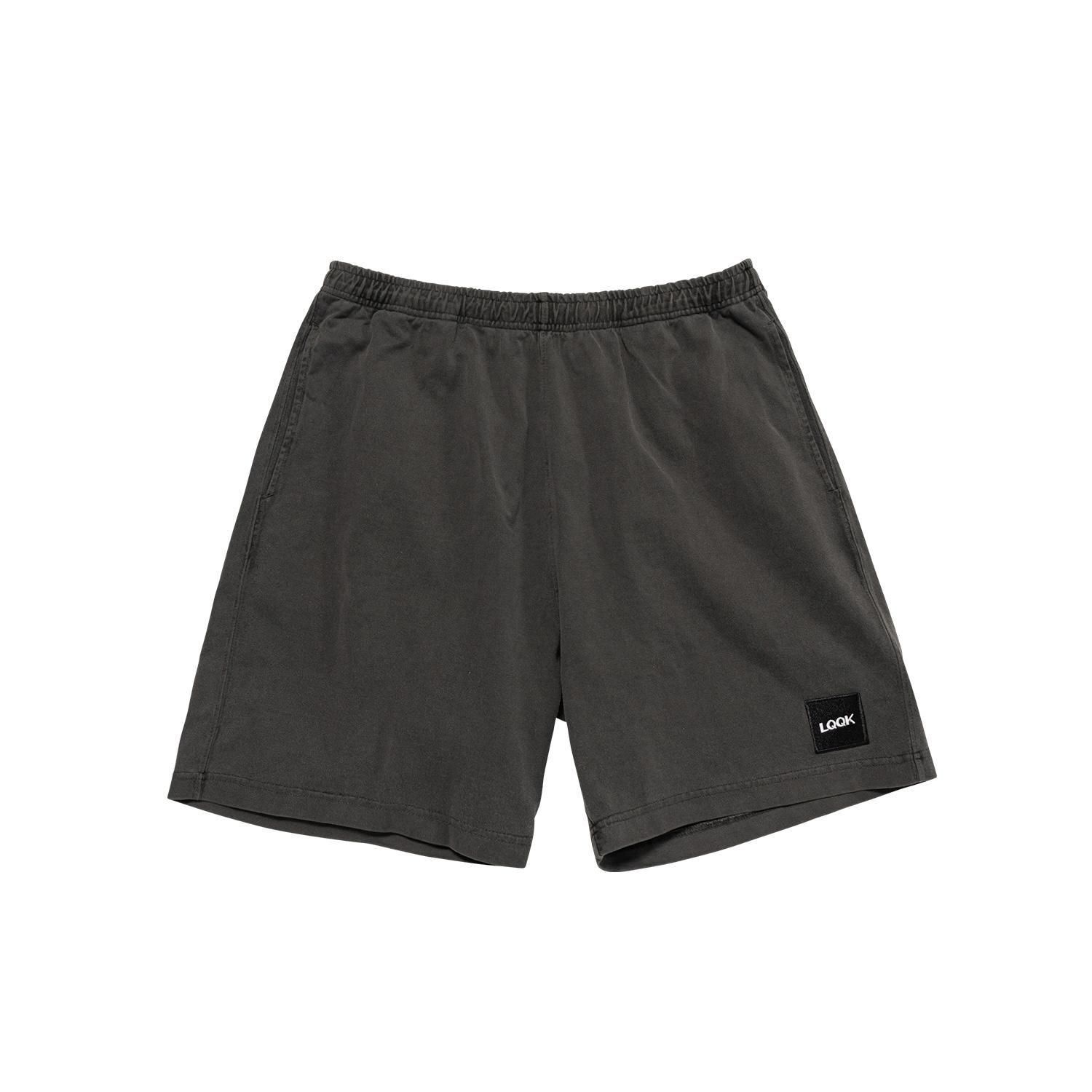LQQK STUDIO<br>PIGMENT WASHED SHORTS<br>