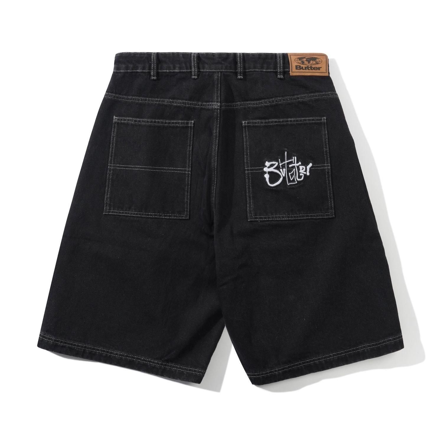 BUTTER GOODS<br>Scribble Denim Shorts<br>