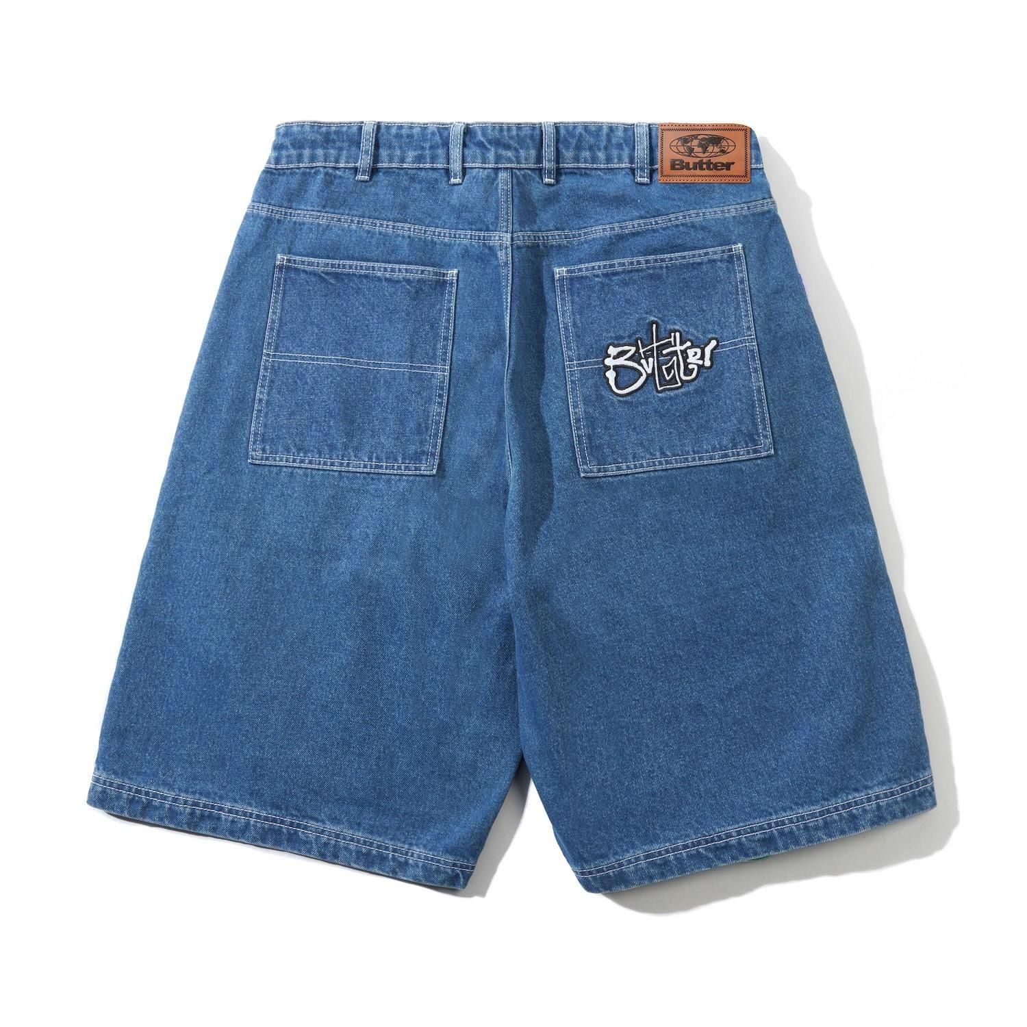 BUTTER GOODS<br>Scribble Denim Shorts<br>