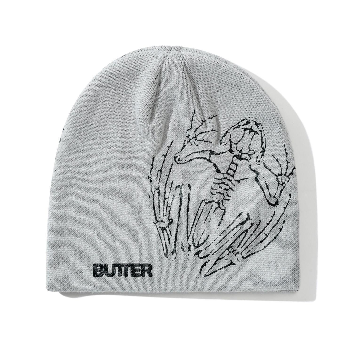 BUTTER GOODS<br>Fossil Skully Beanie<br>