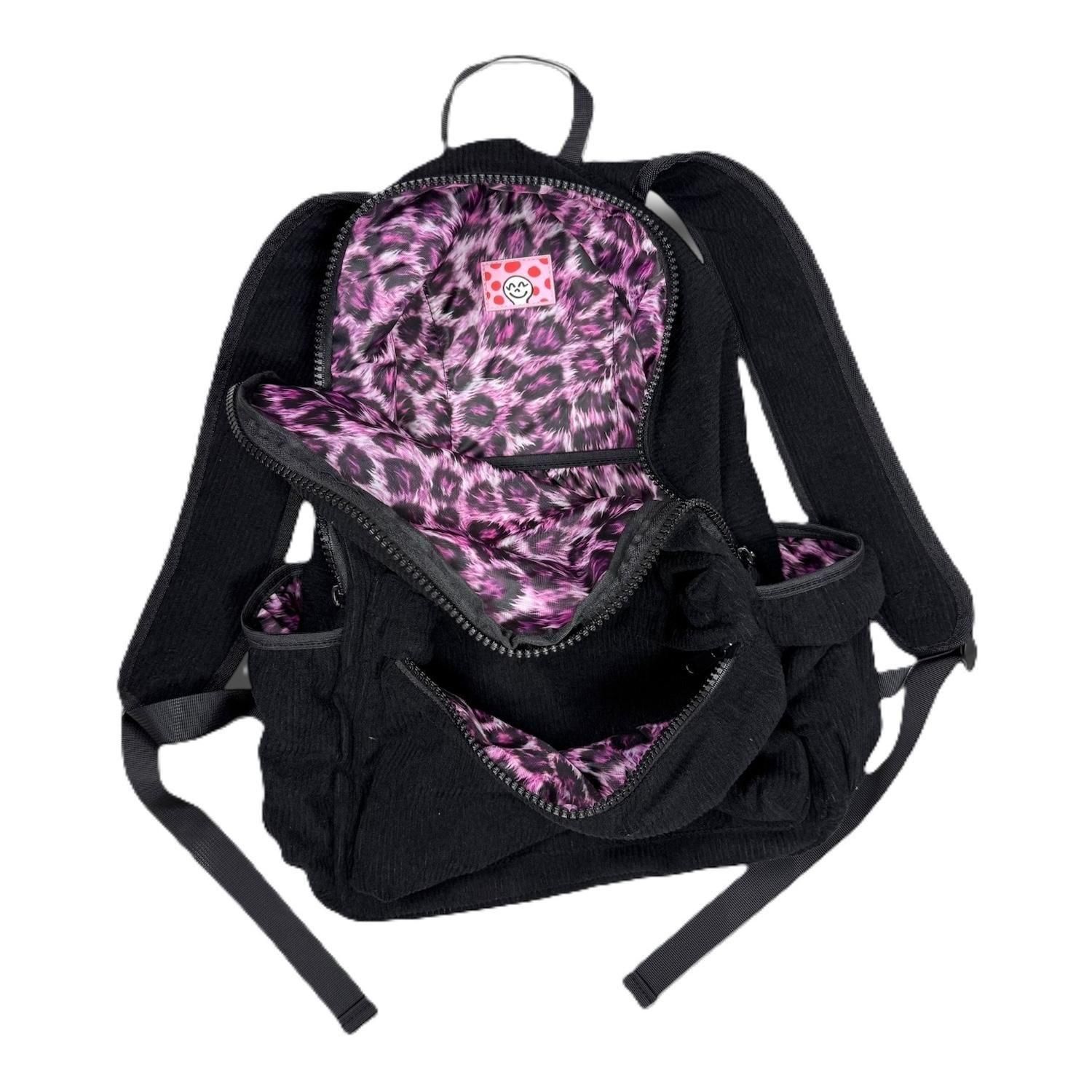 STAR TEAM Corduroy Backpack バッチ付 STAR TEAM Corduroy Backpack バッチ付