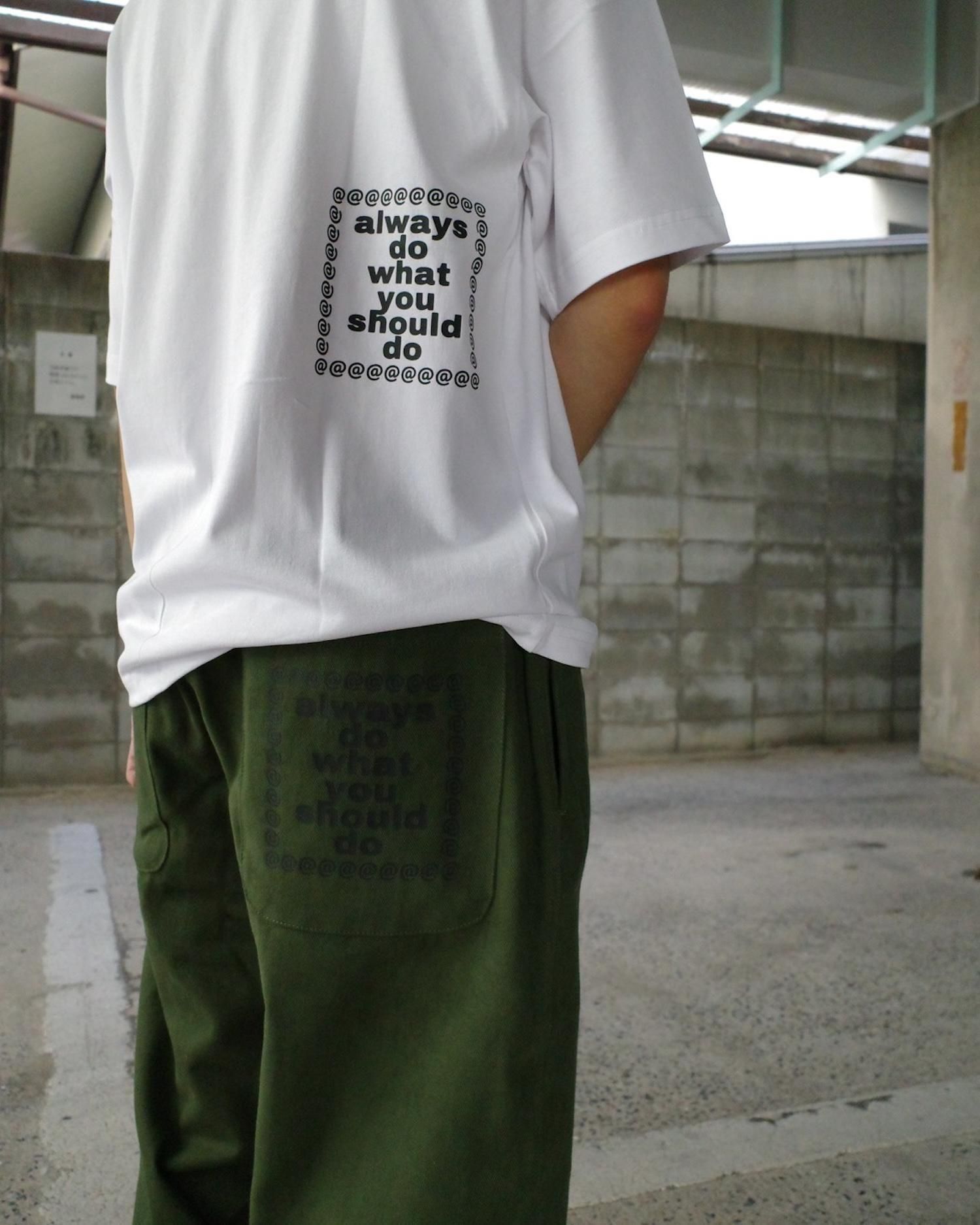 ADWYSDALWAYS Relaxed green skate pant - Apple Butter Store